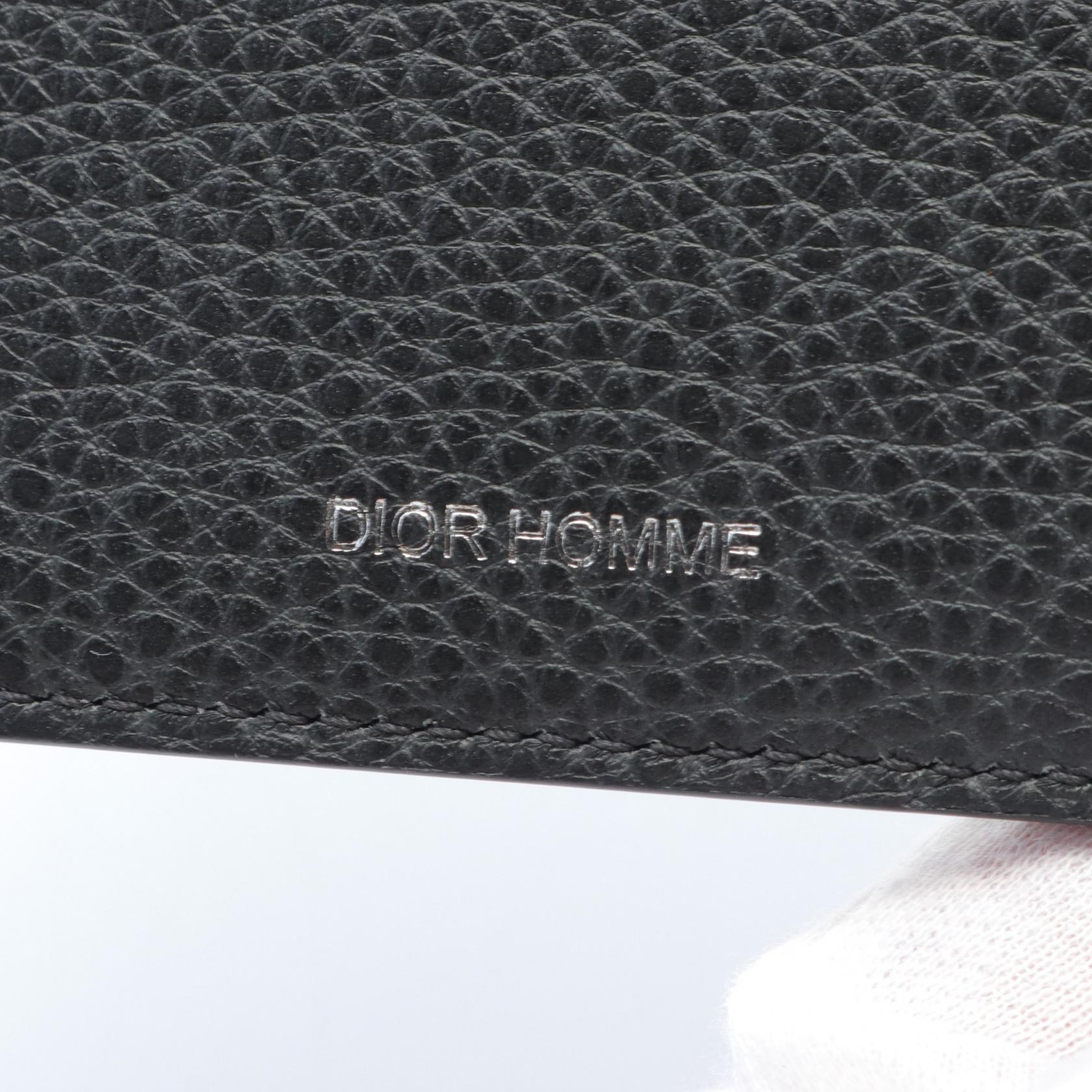 Dior Leather Passport Case Notebook Cover