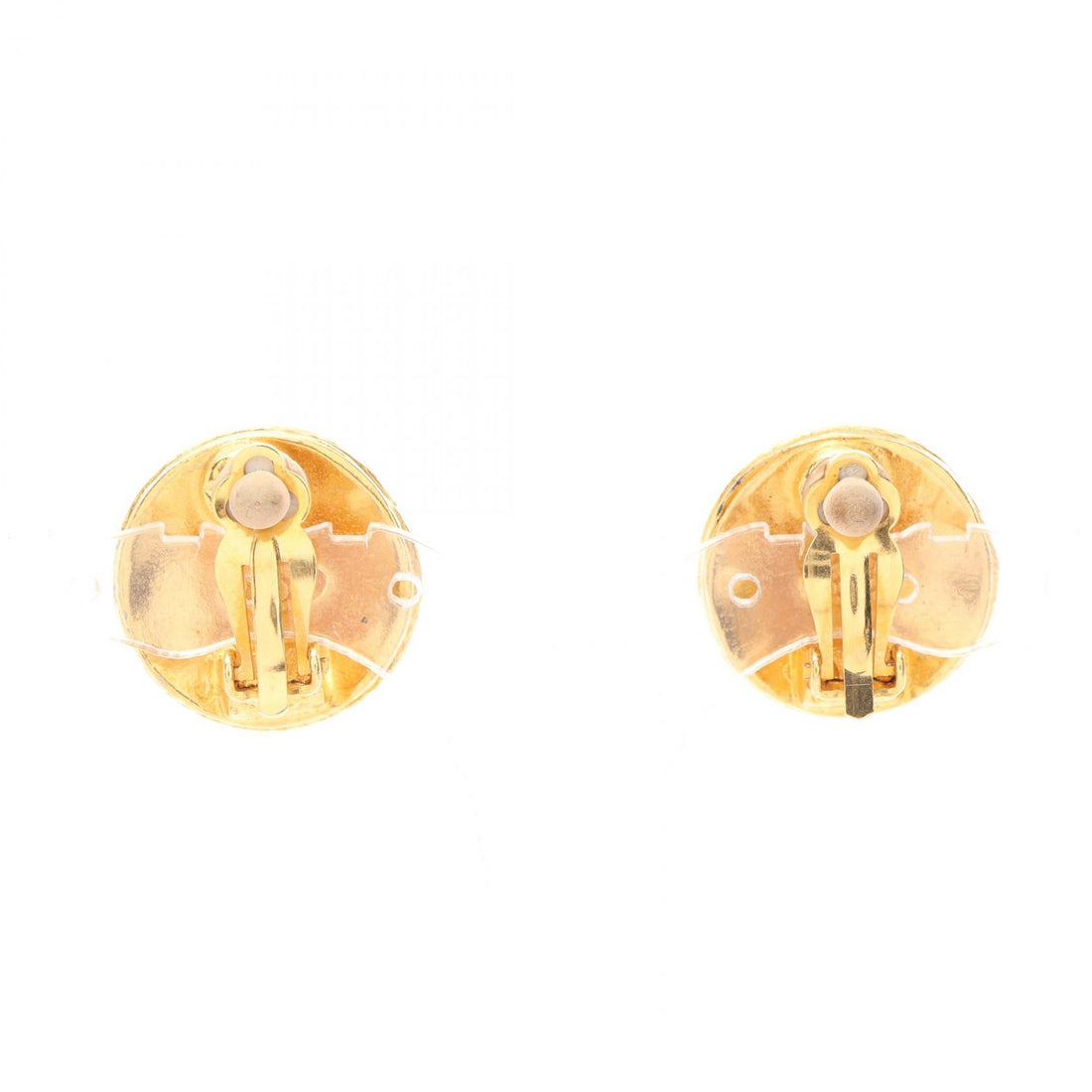 Chanel Coco Mark Earrings Gold GP A03817