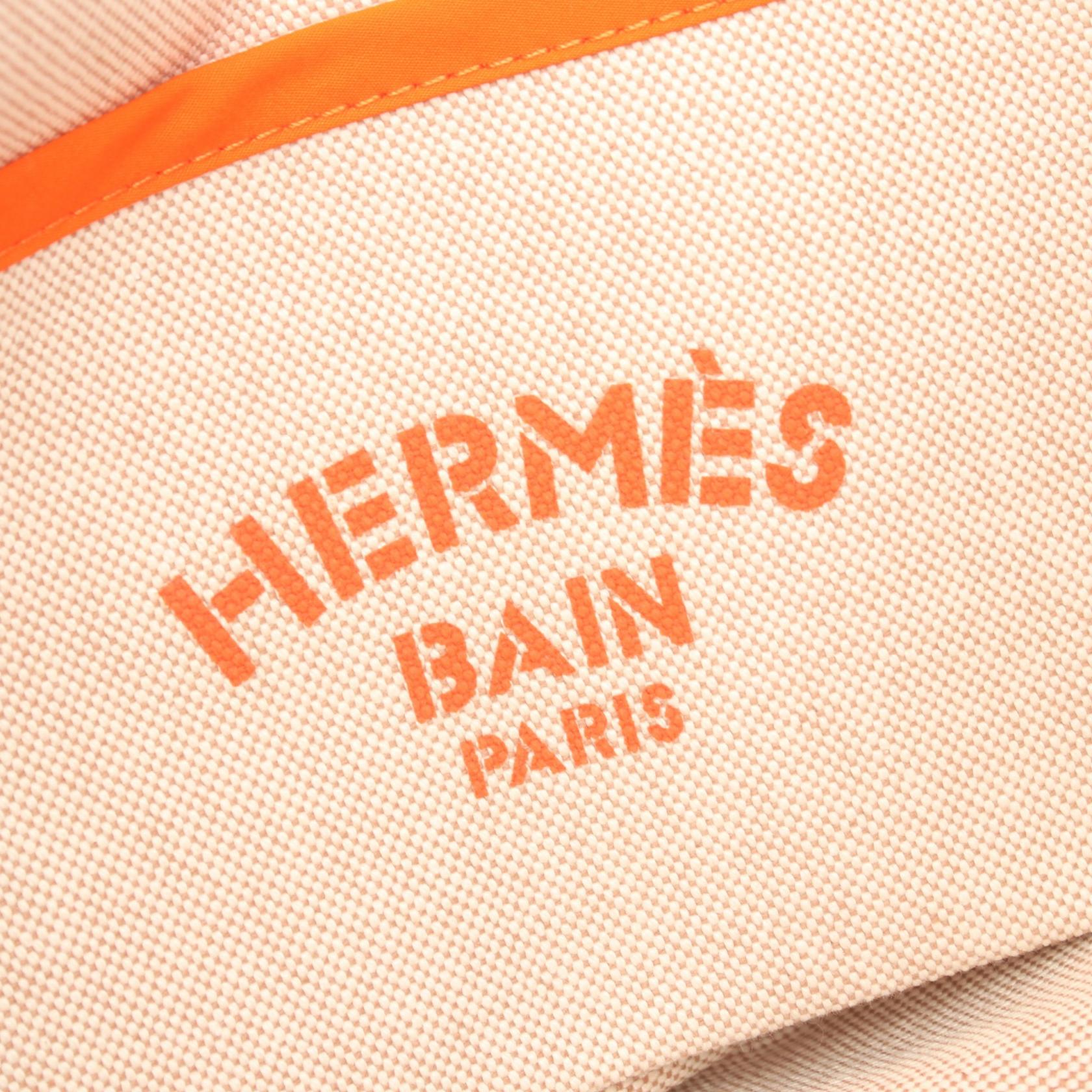 Hermes Canvas Beach Tote Bag H103635M