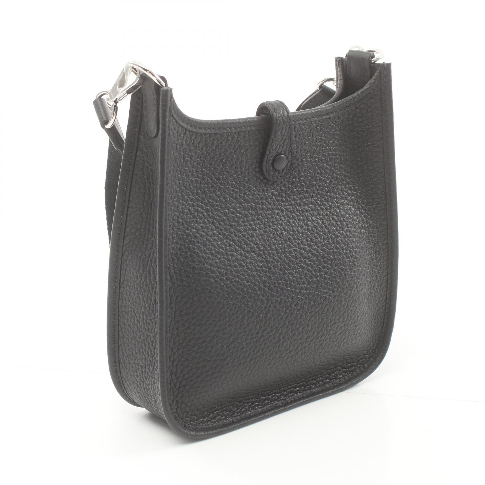 Hermes Evelyne TPM Amazon Shoulder Bag Black