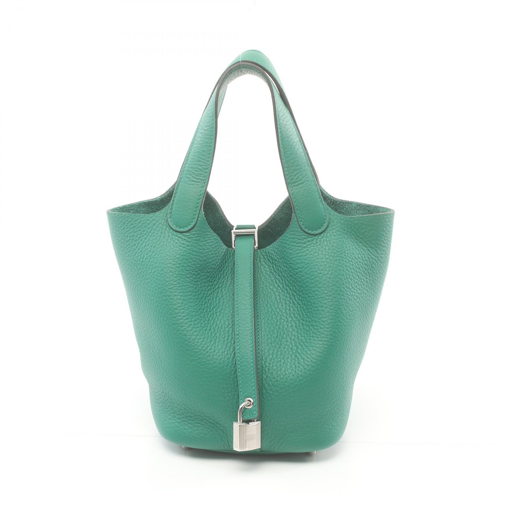 Hermes Picotin Lock PM Handbag Green