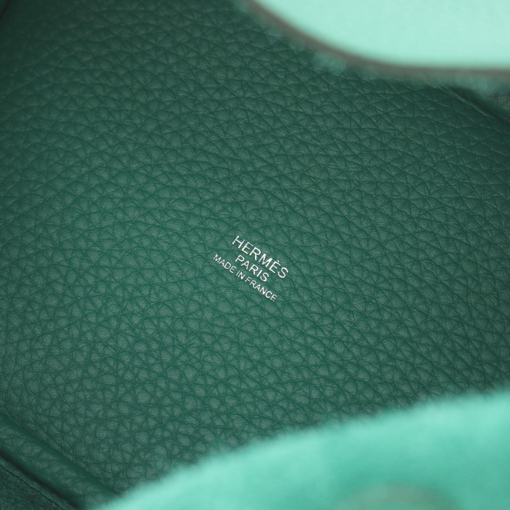 Hermes Picotin Lock PM Handbag Green