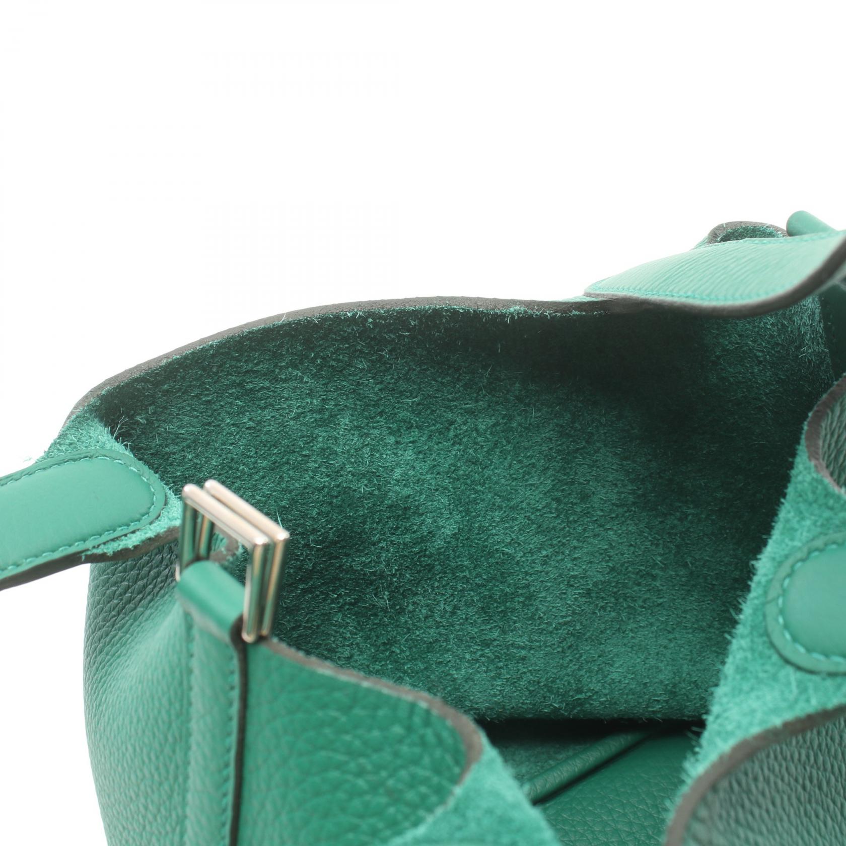 Hermes Picotin Lock PM Handbag Green