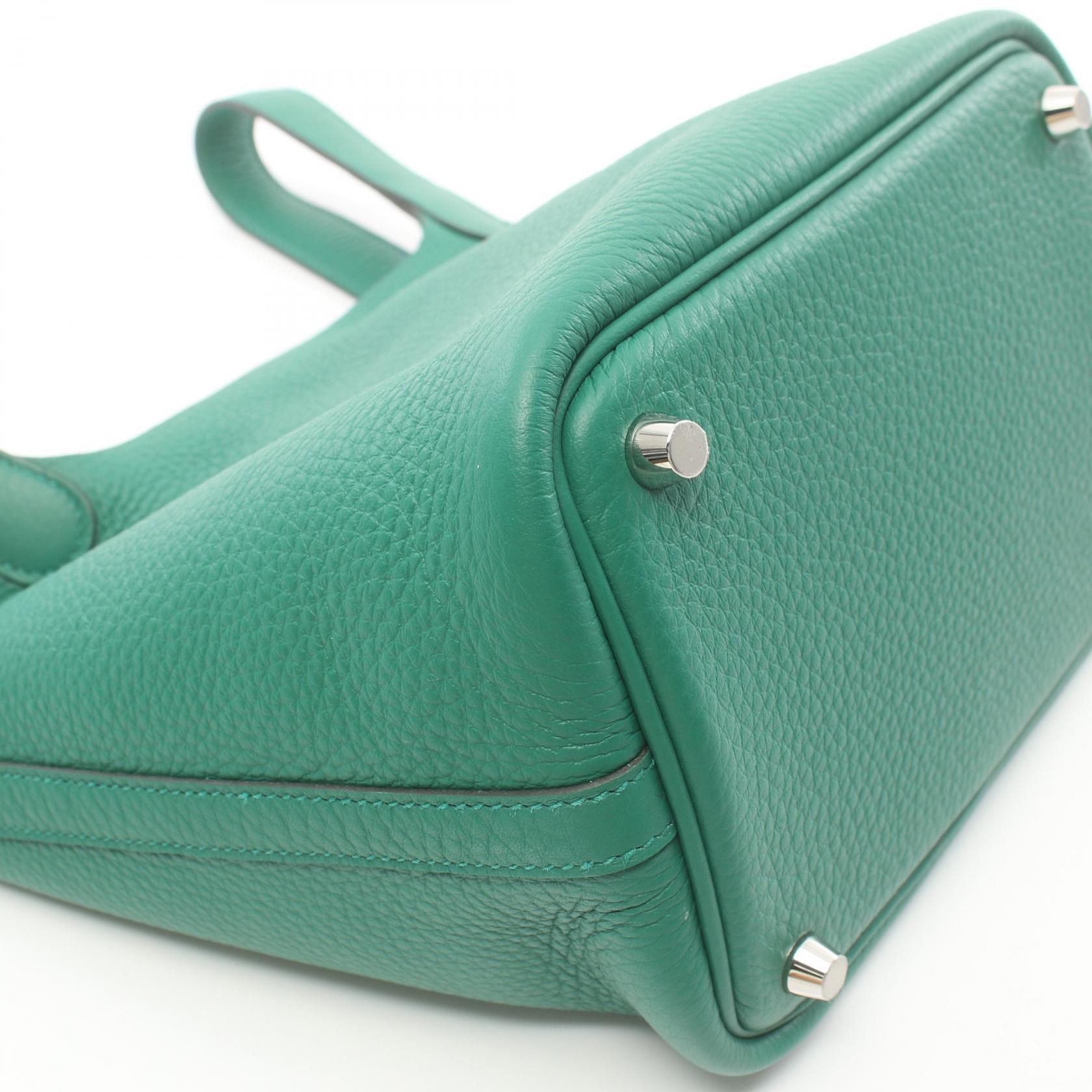 Hermes Picotin Lock PM Handbag Green