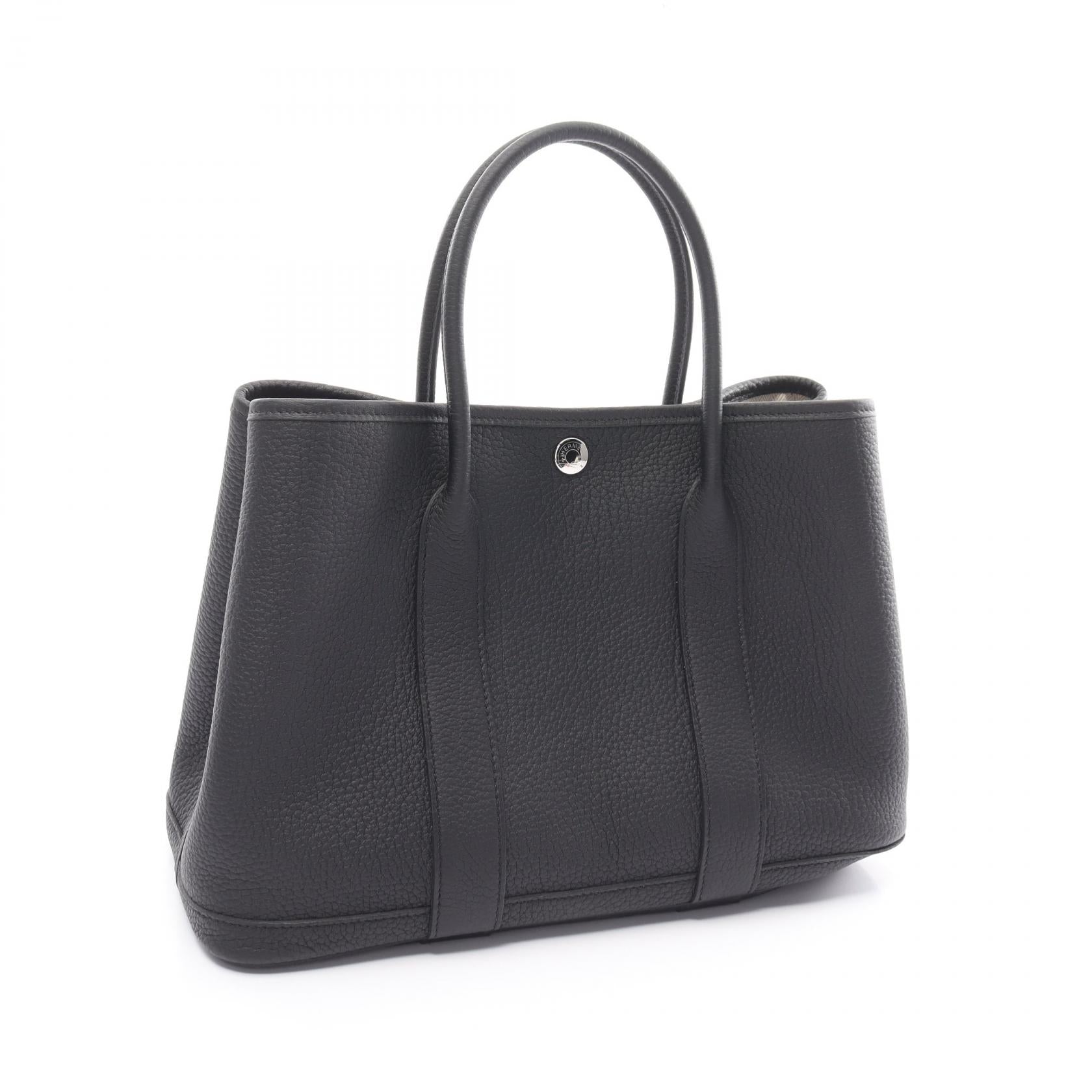 Hermes Garden Party TPM Tote Bag Black