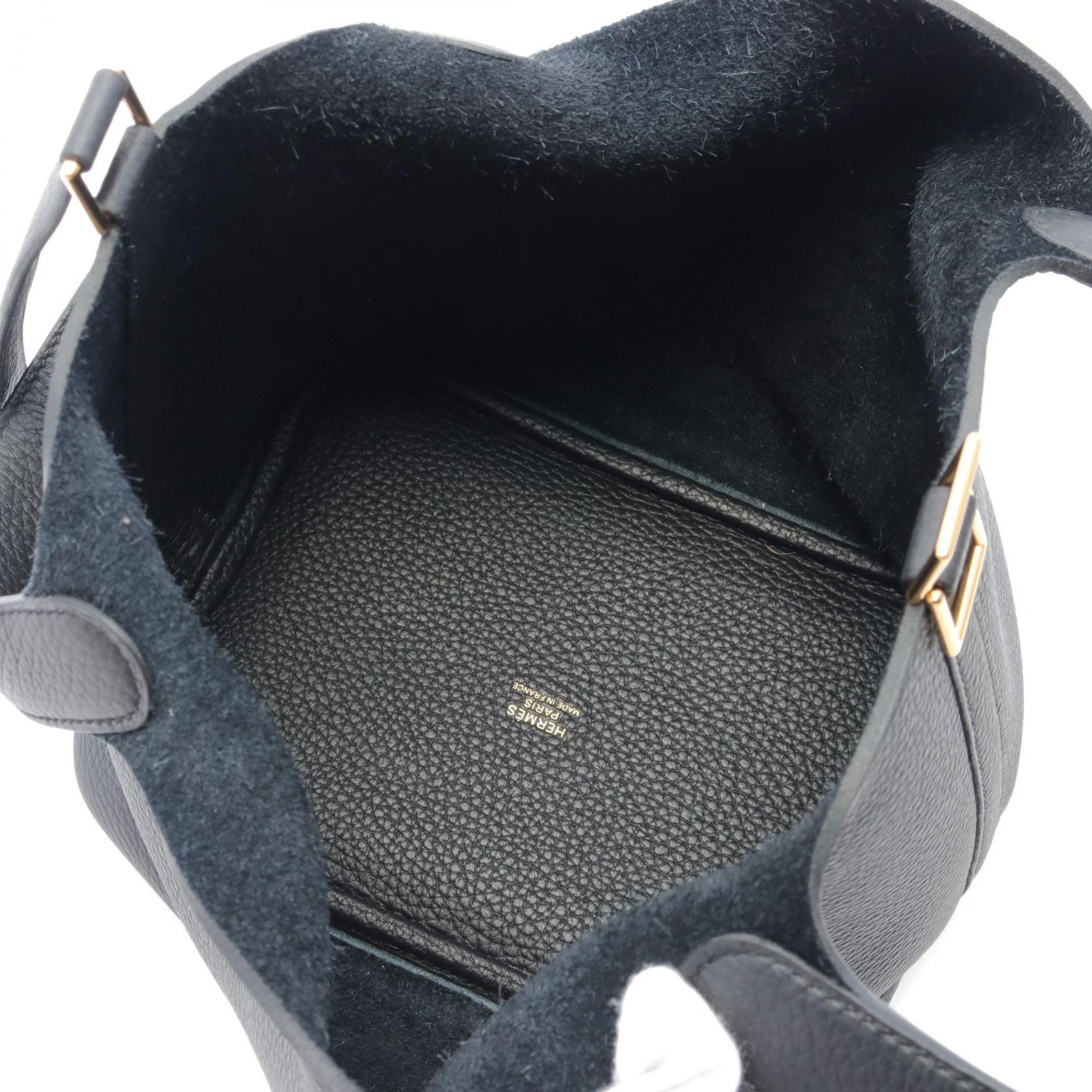 Hermes Picotin Lock PM Handbag Black