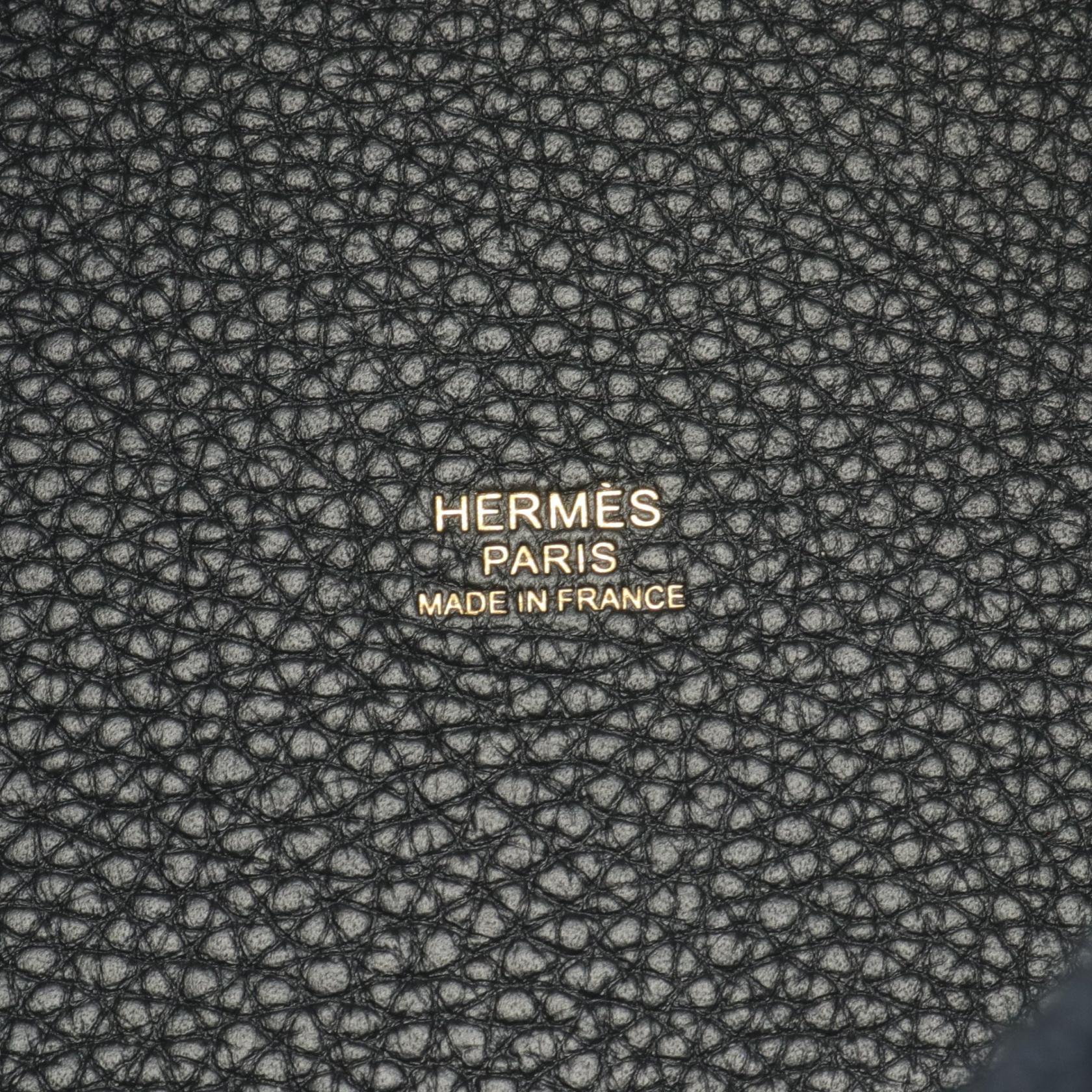 Hermes Picotin Lock PM Handbag Black