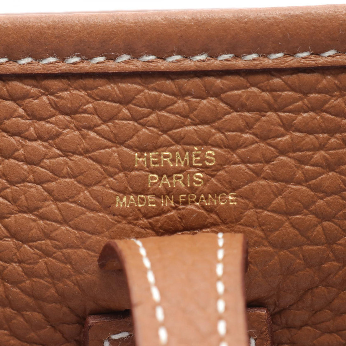 Hermes Evelyne TPM Shoulder Bag Brown