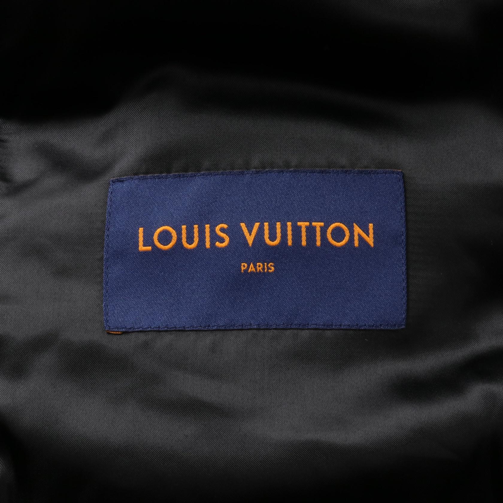 Louis Vuitton Monogram Nylon Down Jacket