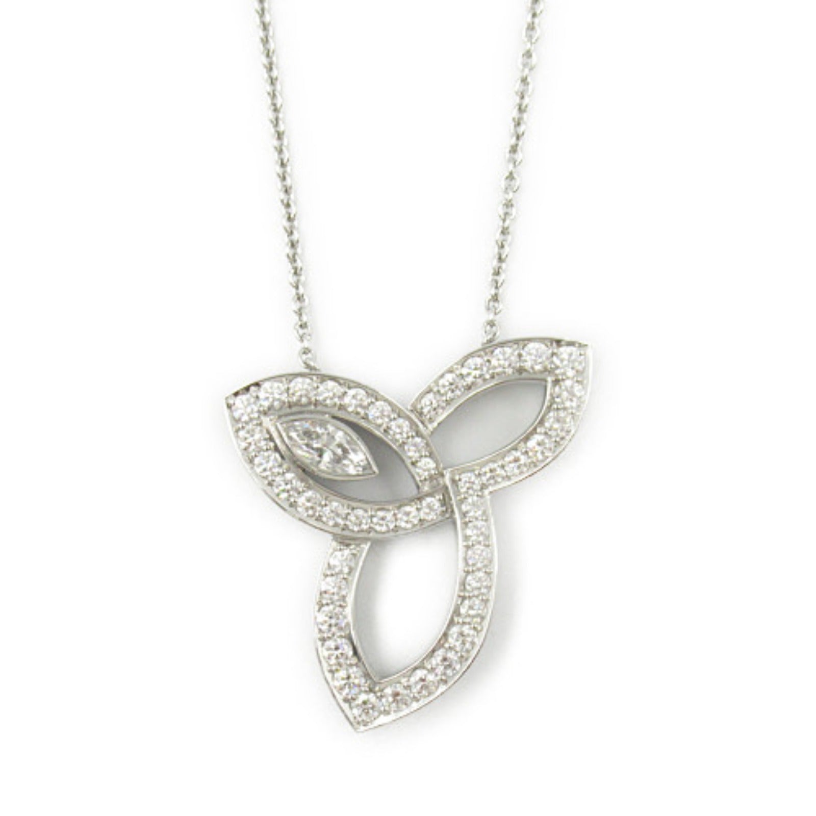 Harry Winston Platinum Diamond Pendant Necklace