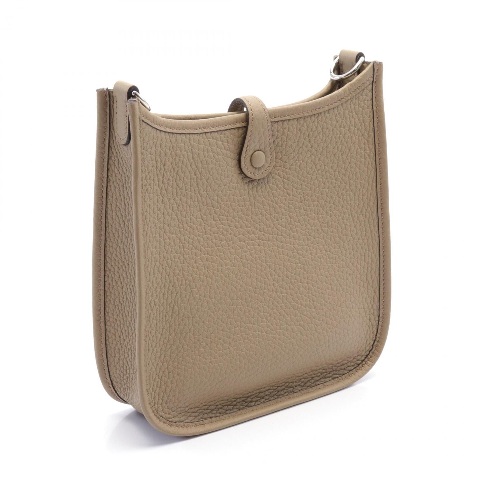 Hermes Evelyne TPM Shoulder Bag Beige