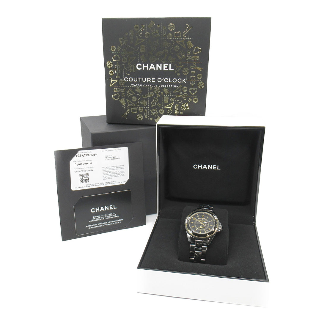 Chanel J12 Ceramic Automatic Watch H9762