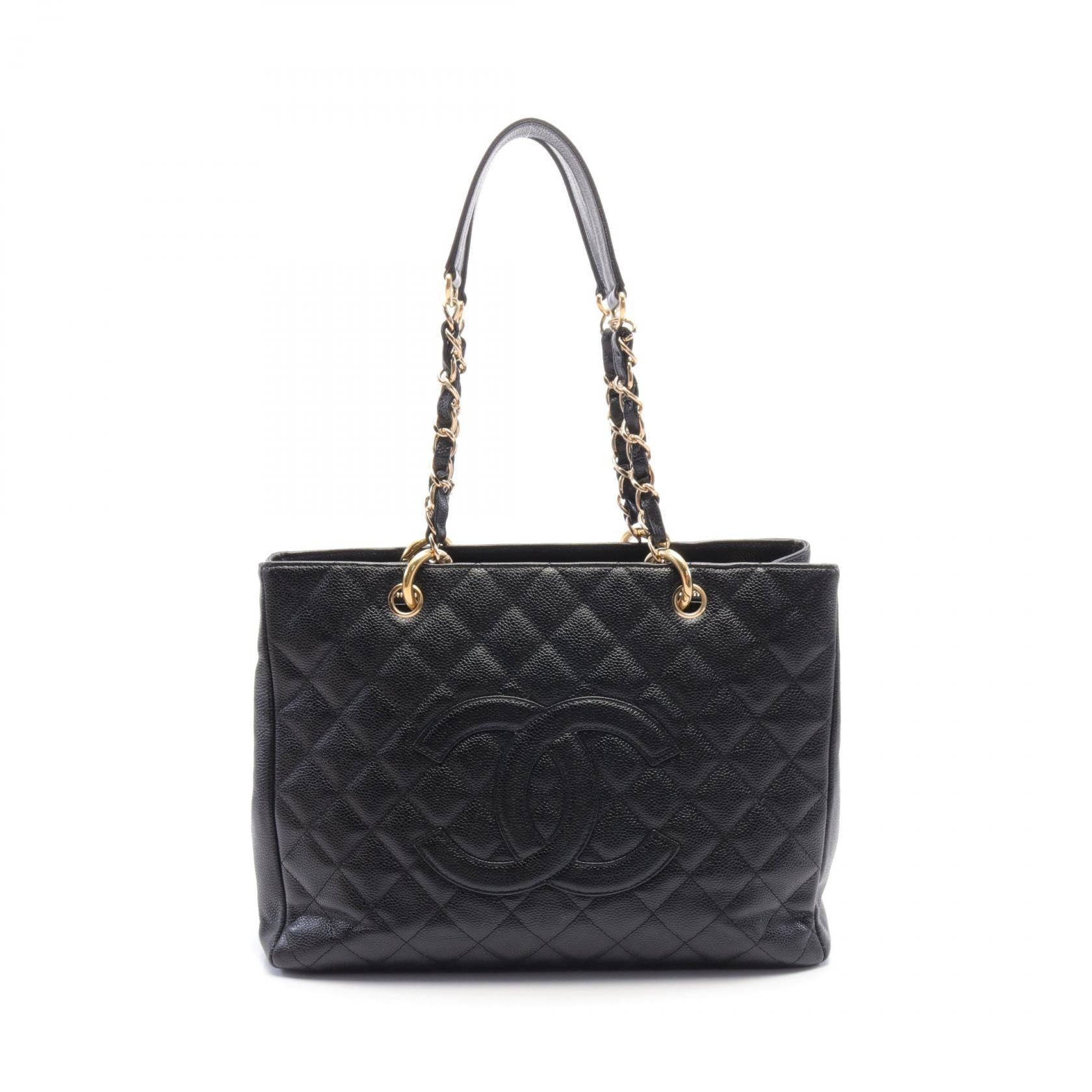 Chanel Caviar Skin Matelasse GST Tote Bag