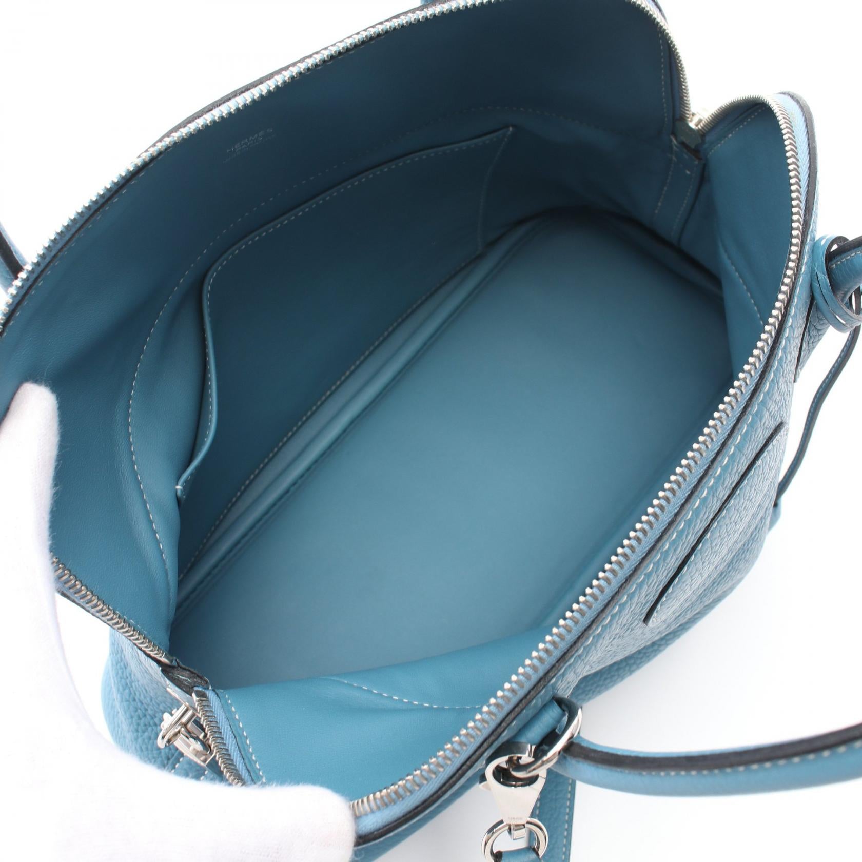 Hermes Bolide 31 Handbag Blue