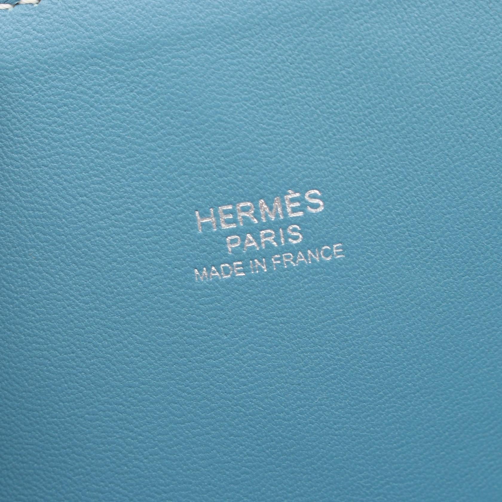 Hermes Bolide 31 Handbag Blue