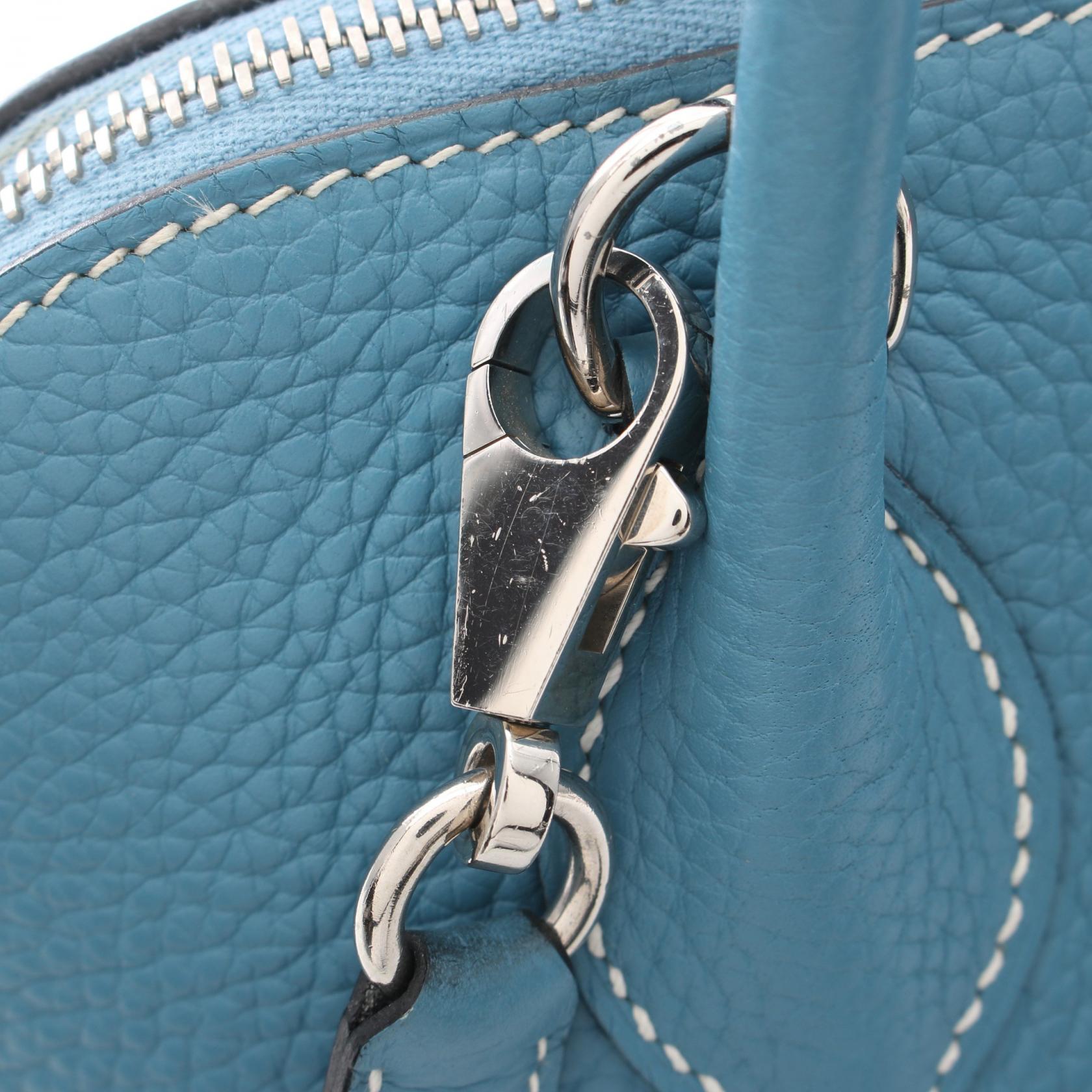 Hermes Bolide 31 Handbag Blue