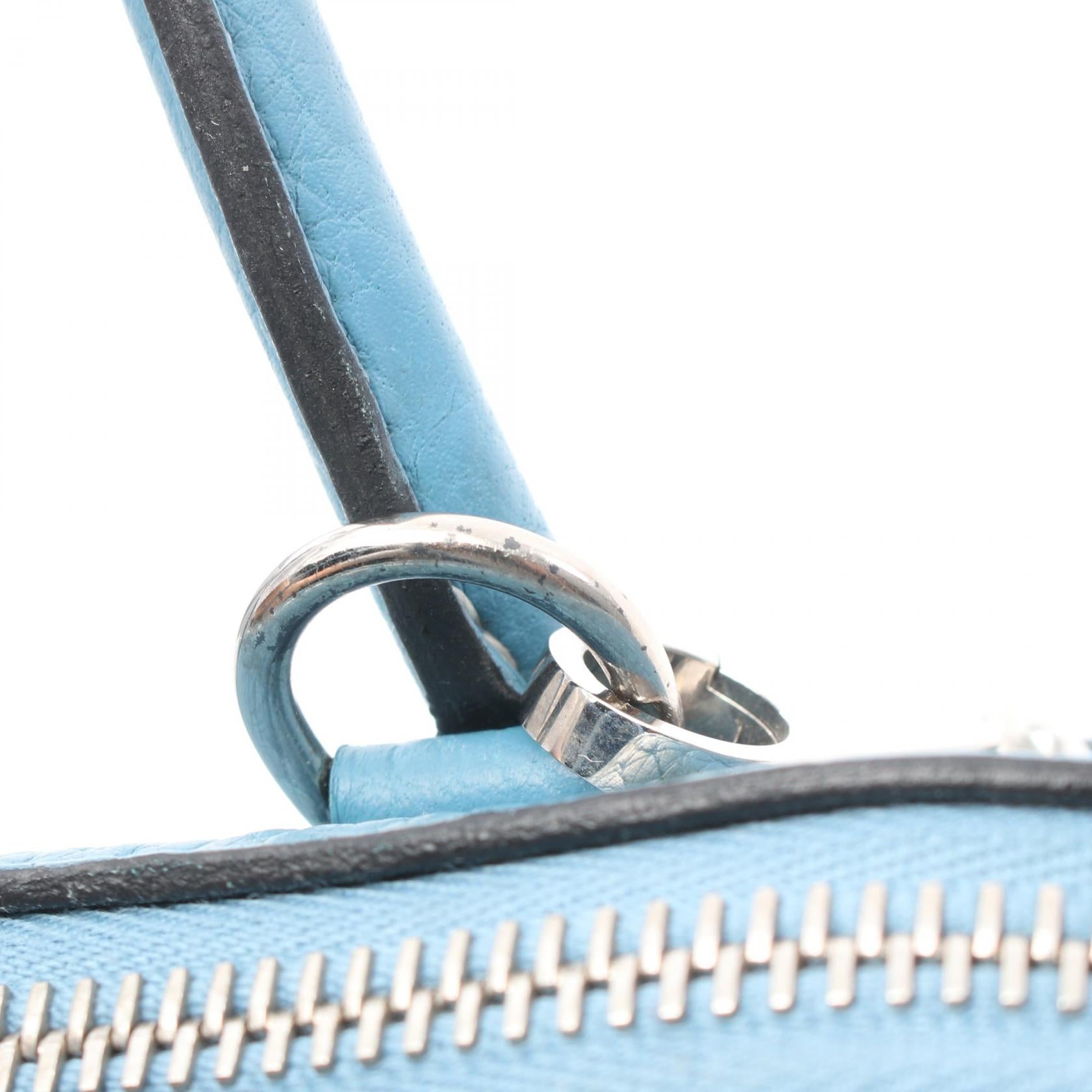 Hermes Bolide 31 Handbag Blue