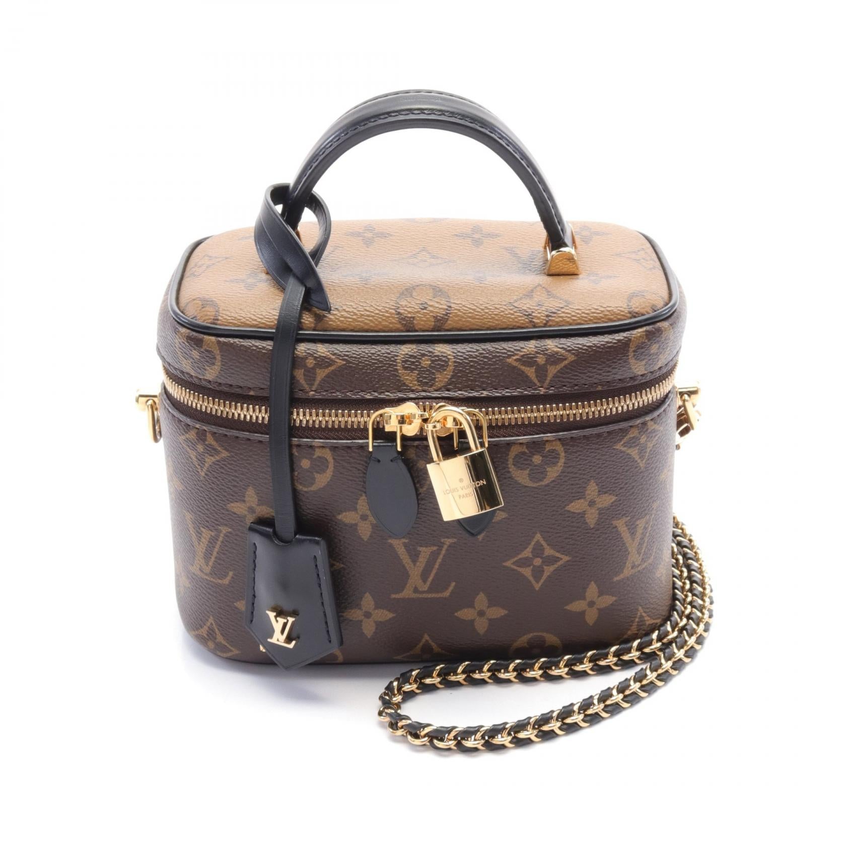 Louis Vuitton Monogram Reverse Vanity Handbag M45165