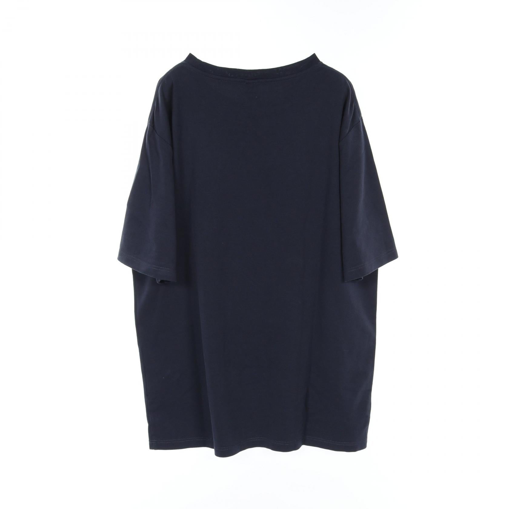 Berluti Suede Effect Cotton T-Shirt Navy