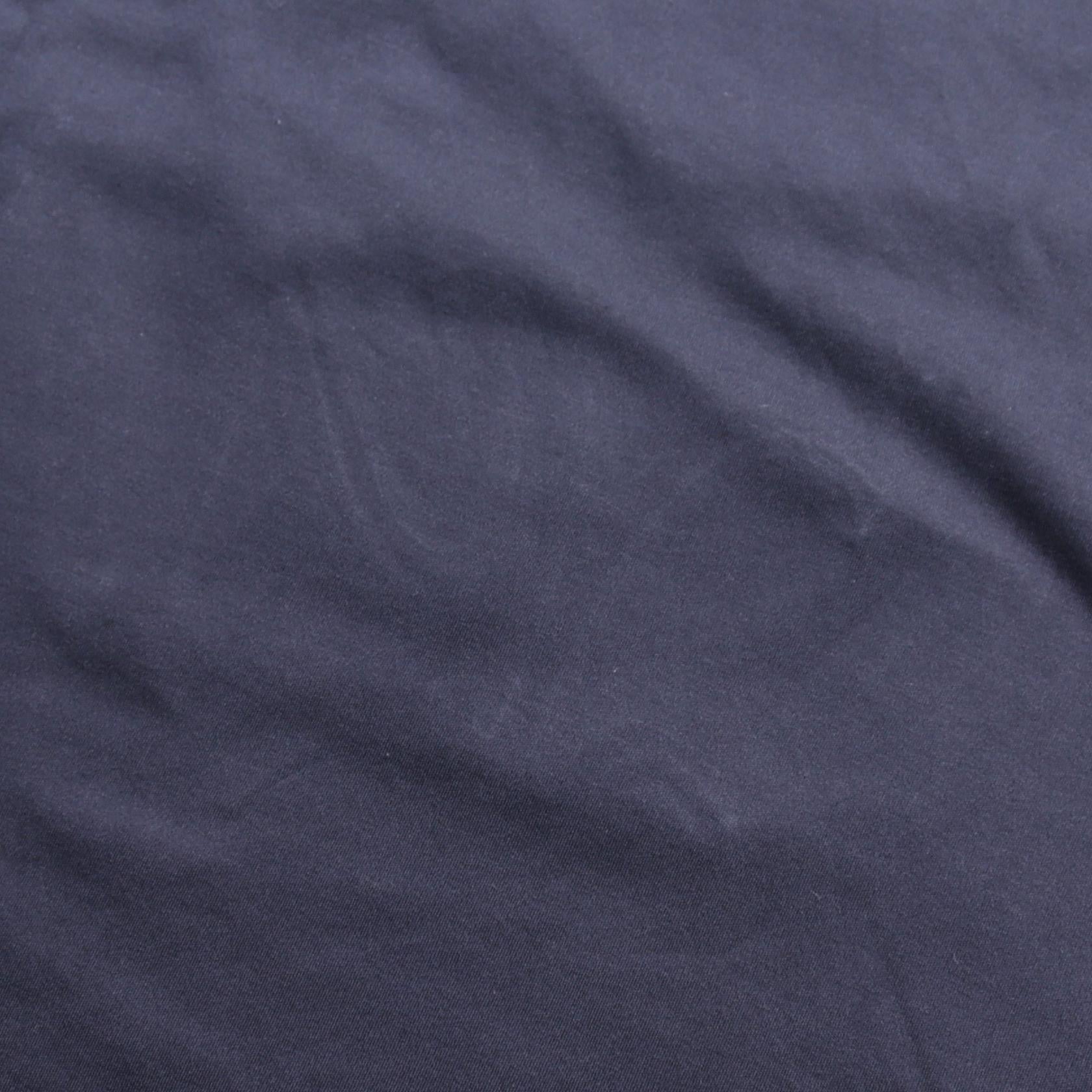 Berluti Suede Effect Cotton T-Shirt Navy