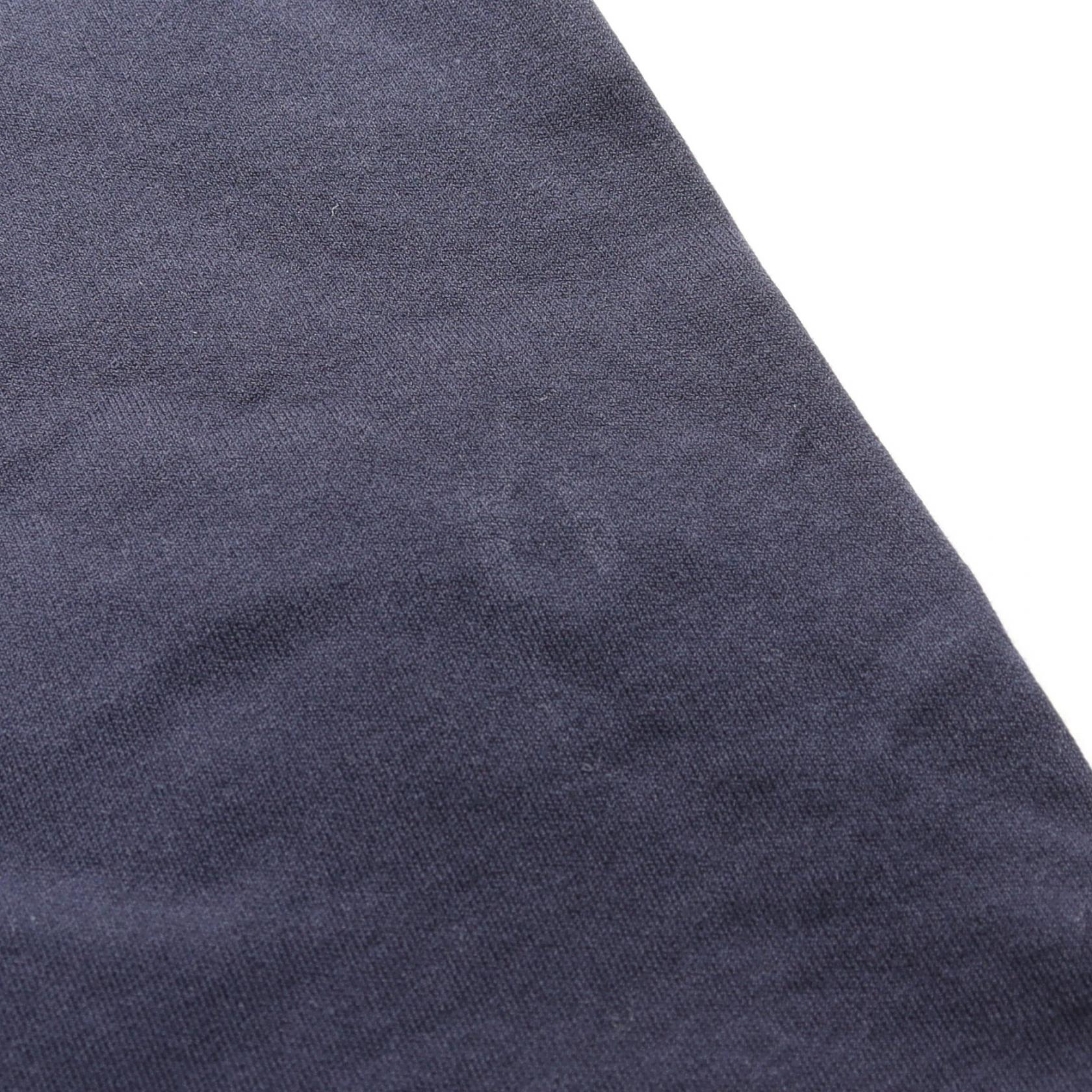 Berluti Suede Effect Cotton T-Shirt Navy