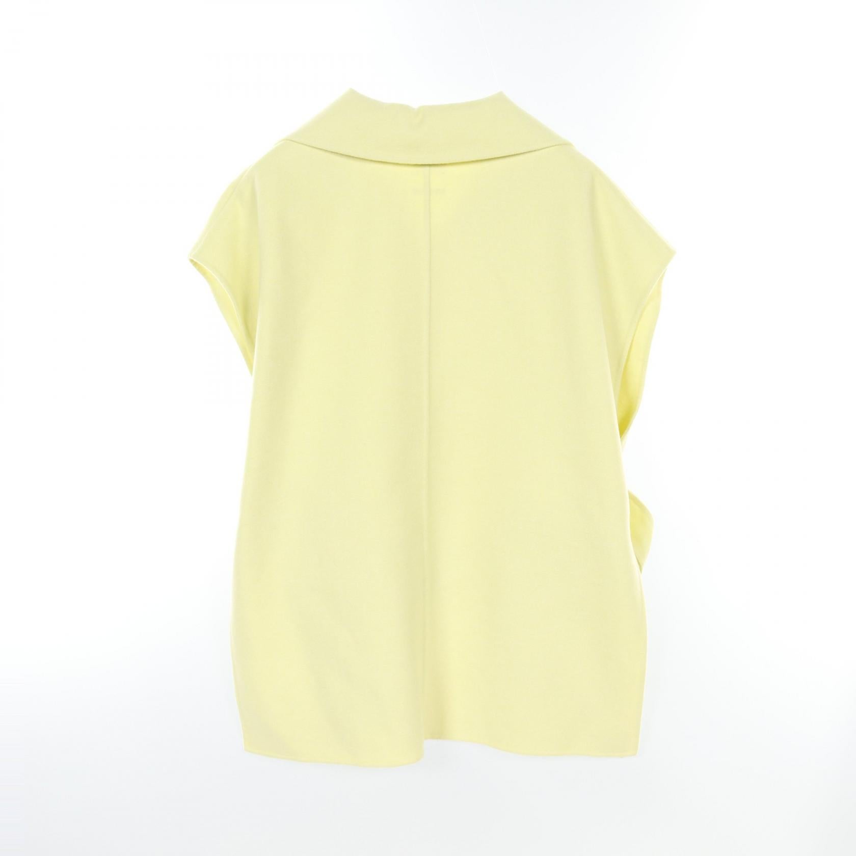 Hermes Cashmere Vest Yellow