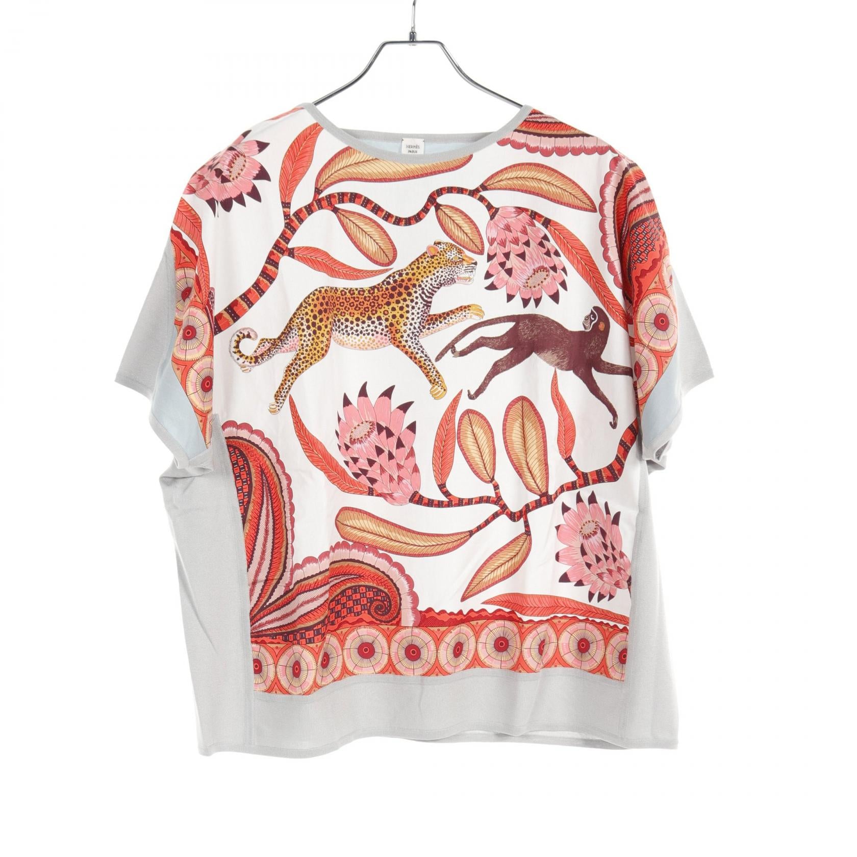 Hermes The Savana Dance Cotton Rayon Top