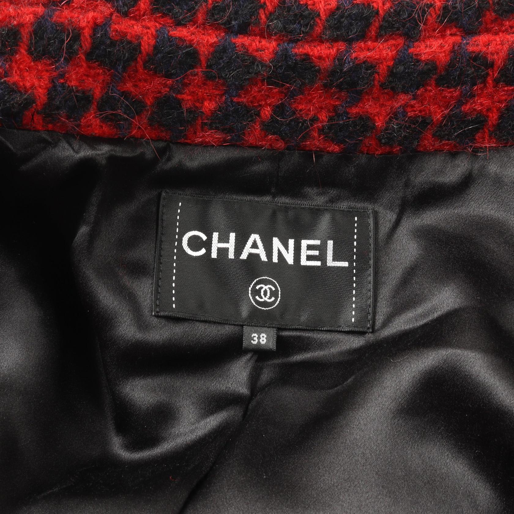 Chanel Wool Nylon Alpaca Mohair Outerwear