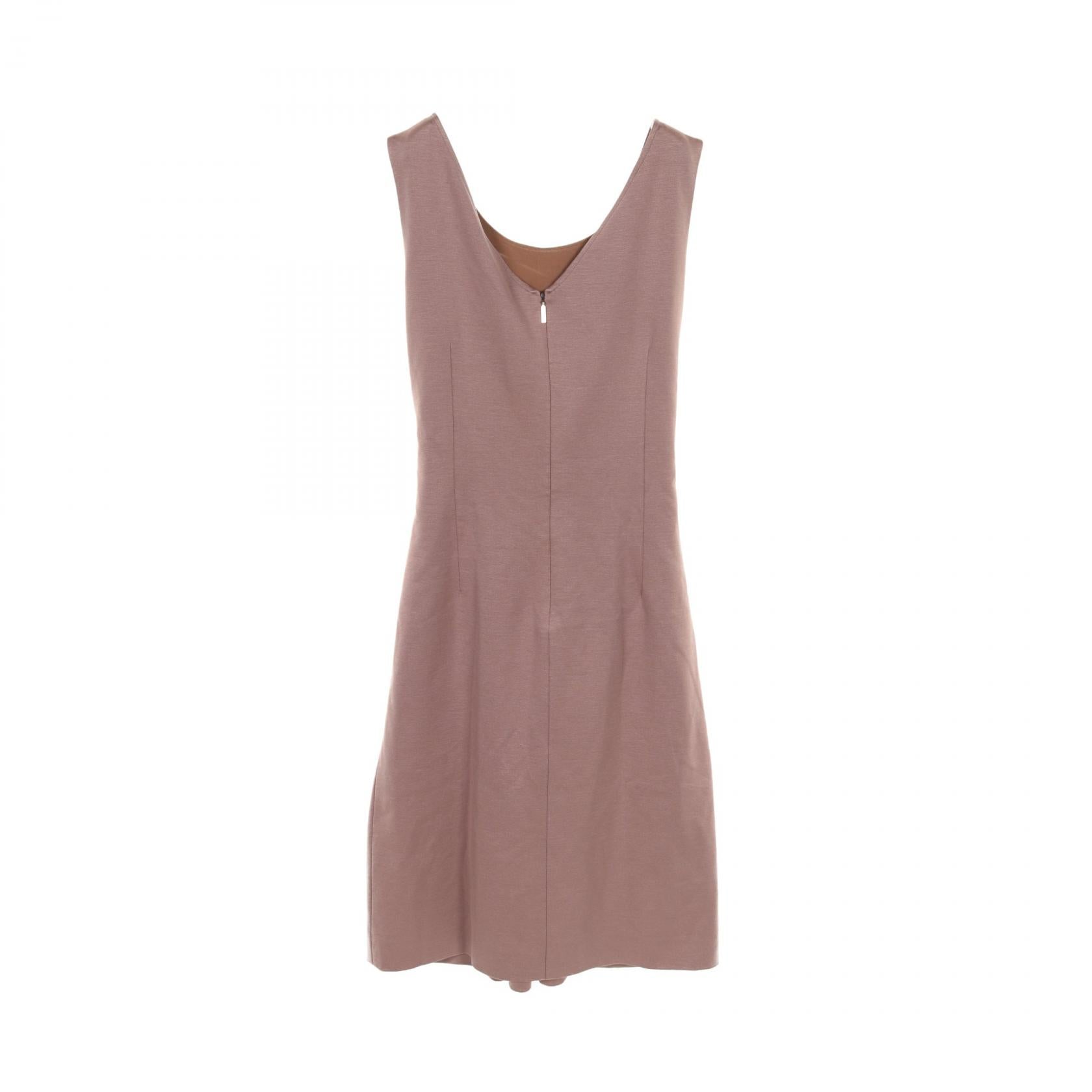 Fendi Cotton Lycra Dress Pink FD6341