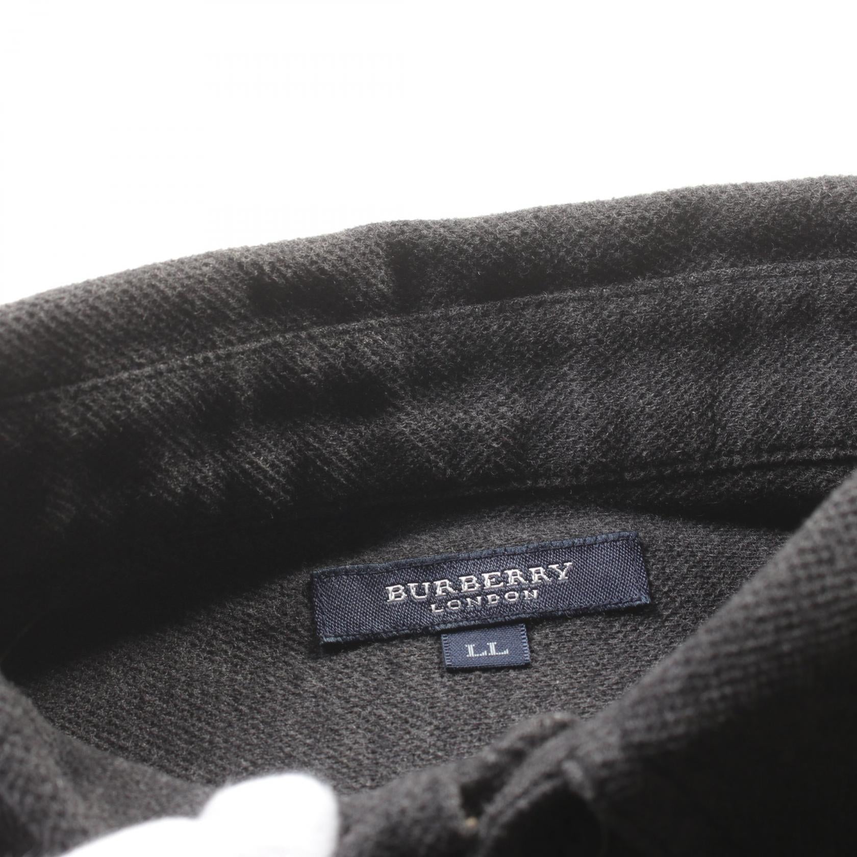 Burberry London Cotton Shirt Gray