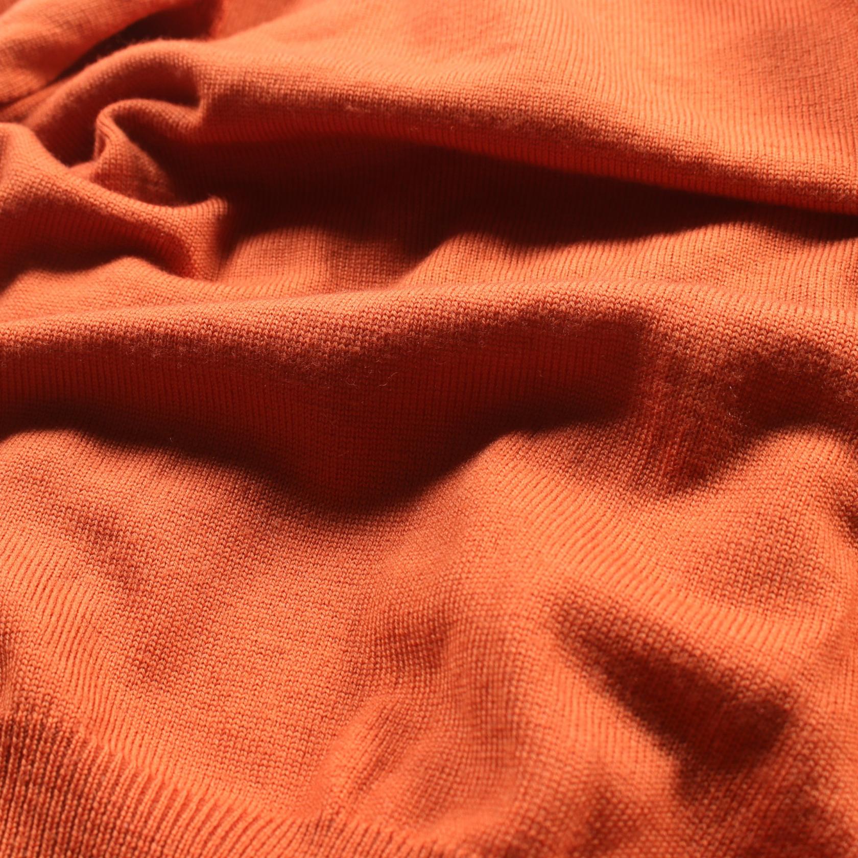 Burberry London Wool Knit Top Orange