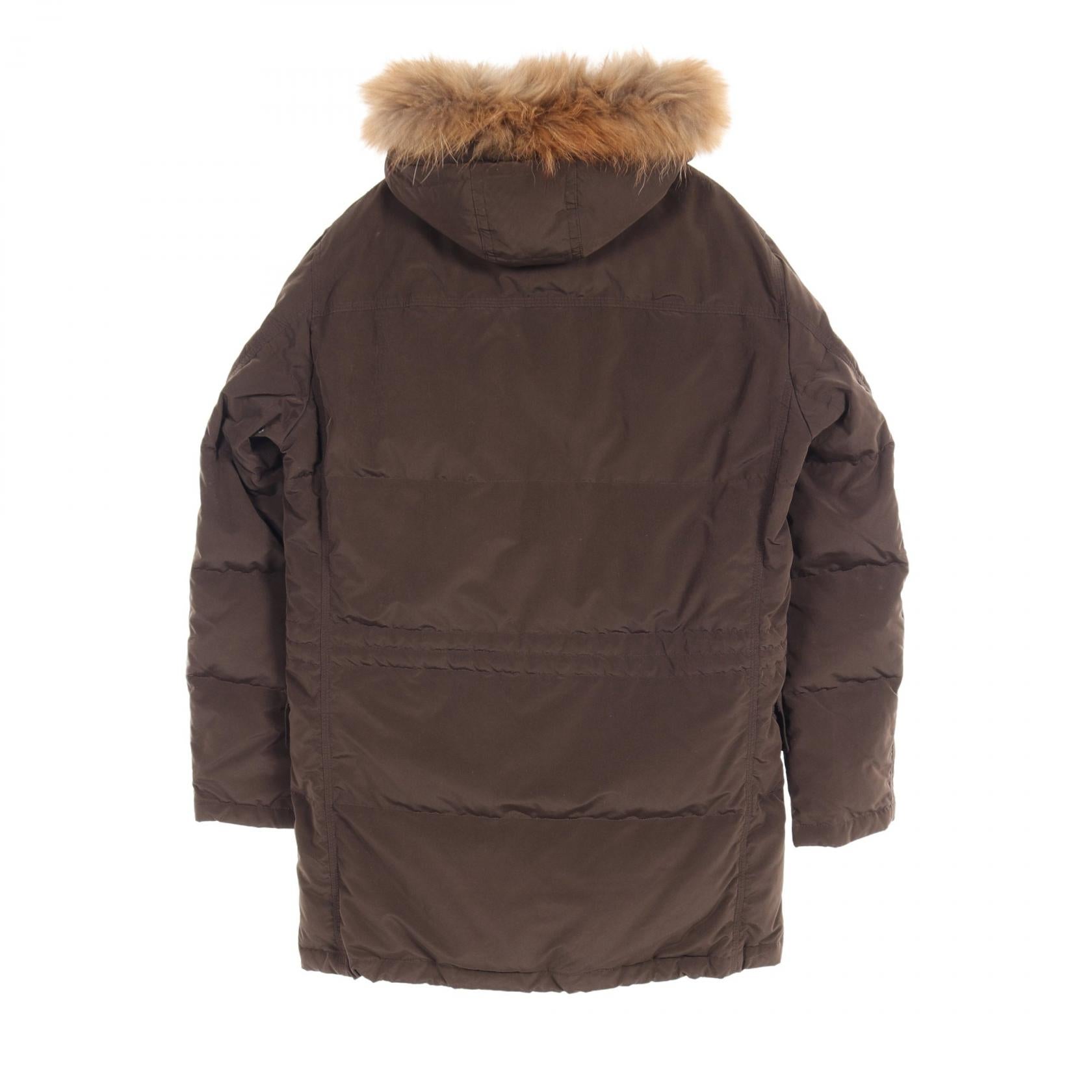 Burberry London Down Jacket Polyester/Nylon Brown