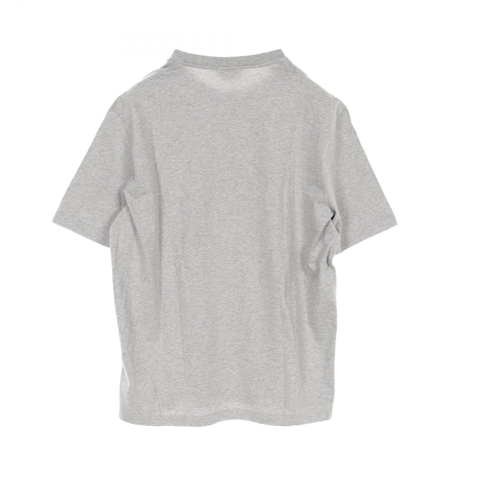 Hermes Quarterb'H Cotton T-Shirt Gray