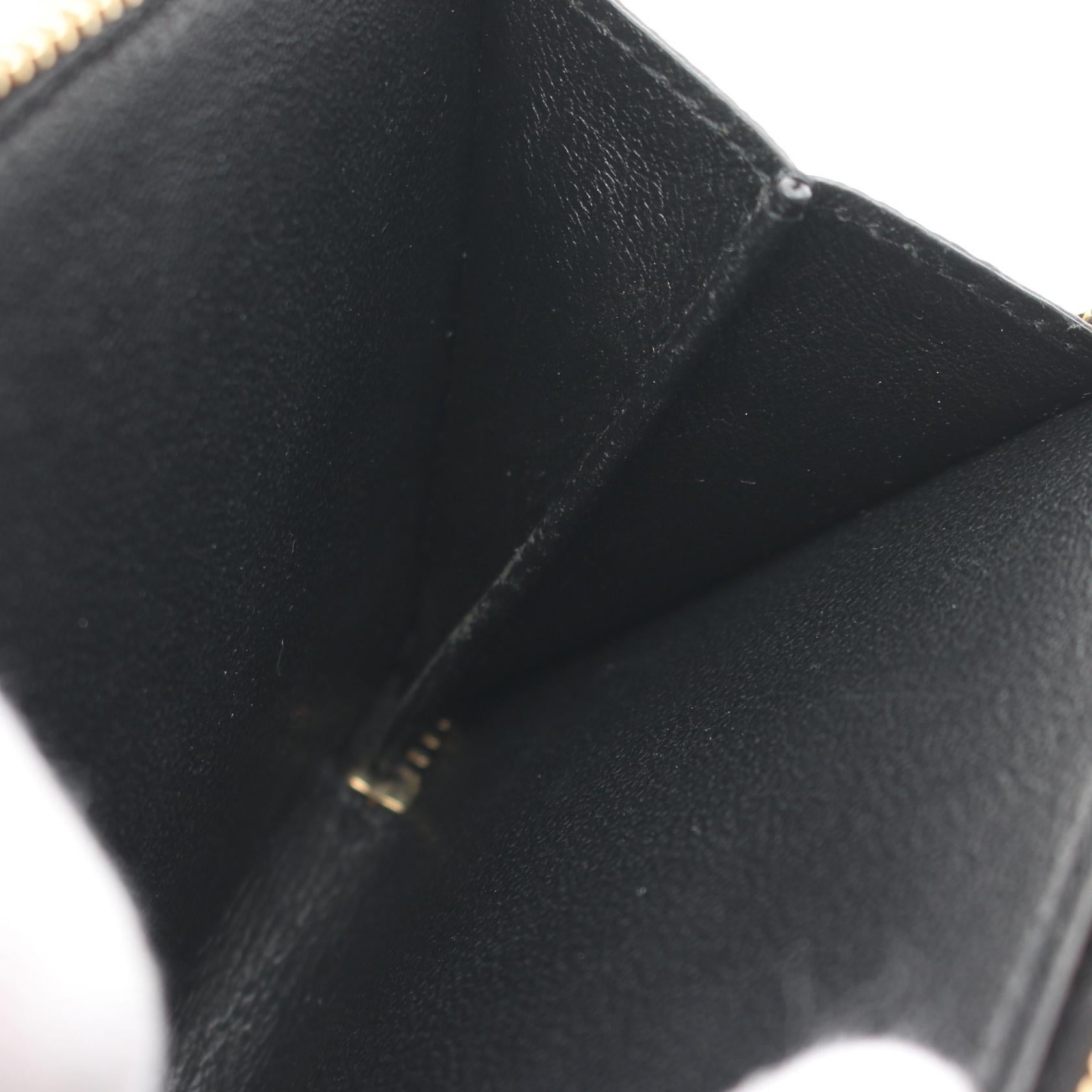 Yves Saint Laurent Leather Bifold Wallet Black