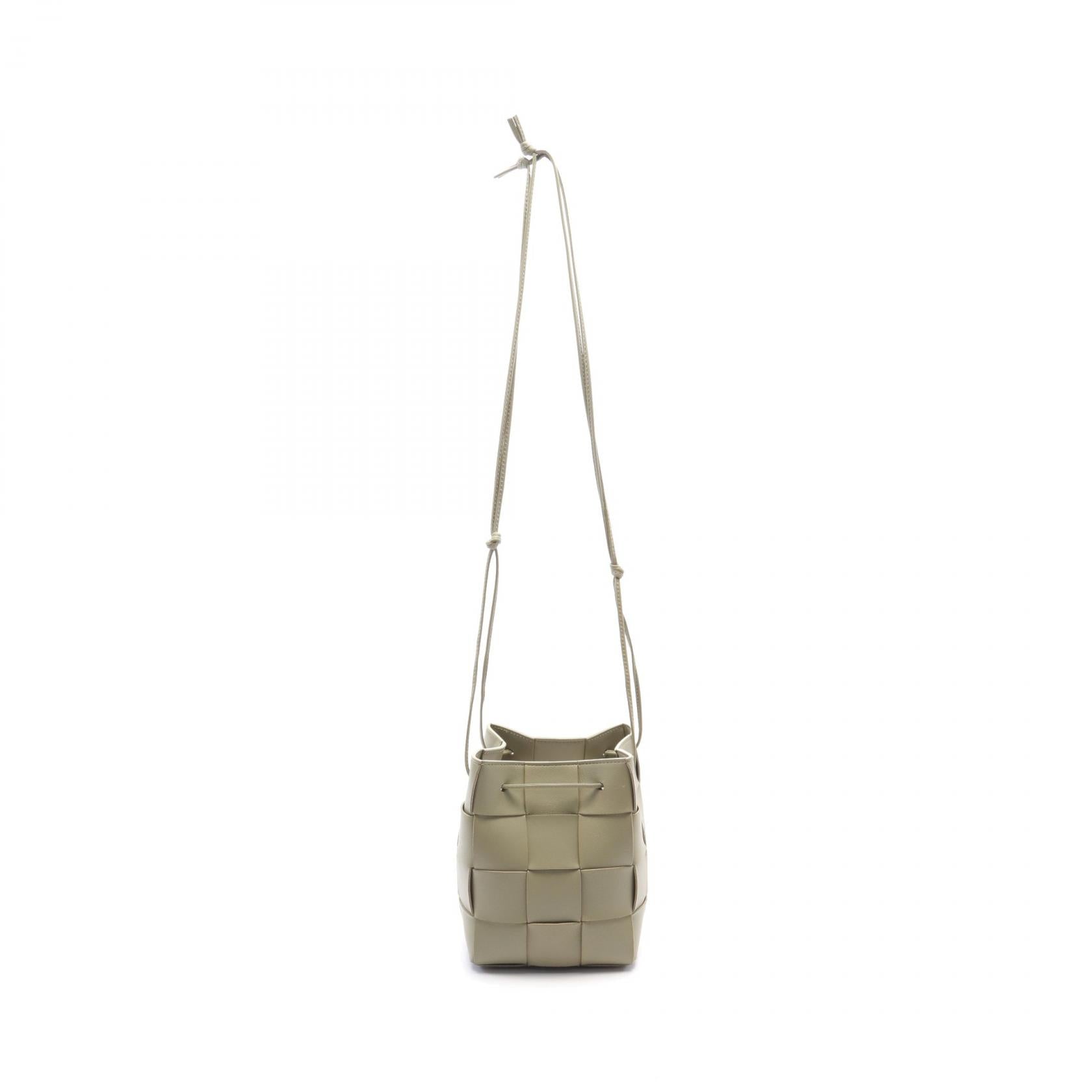 Bottega Veneta Leather Cassette Small Shoulder Bag