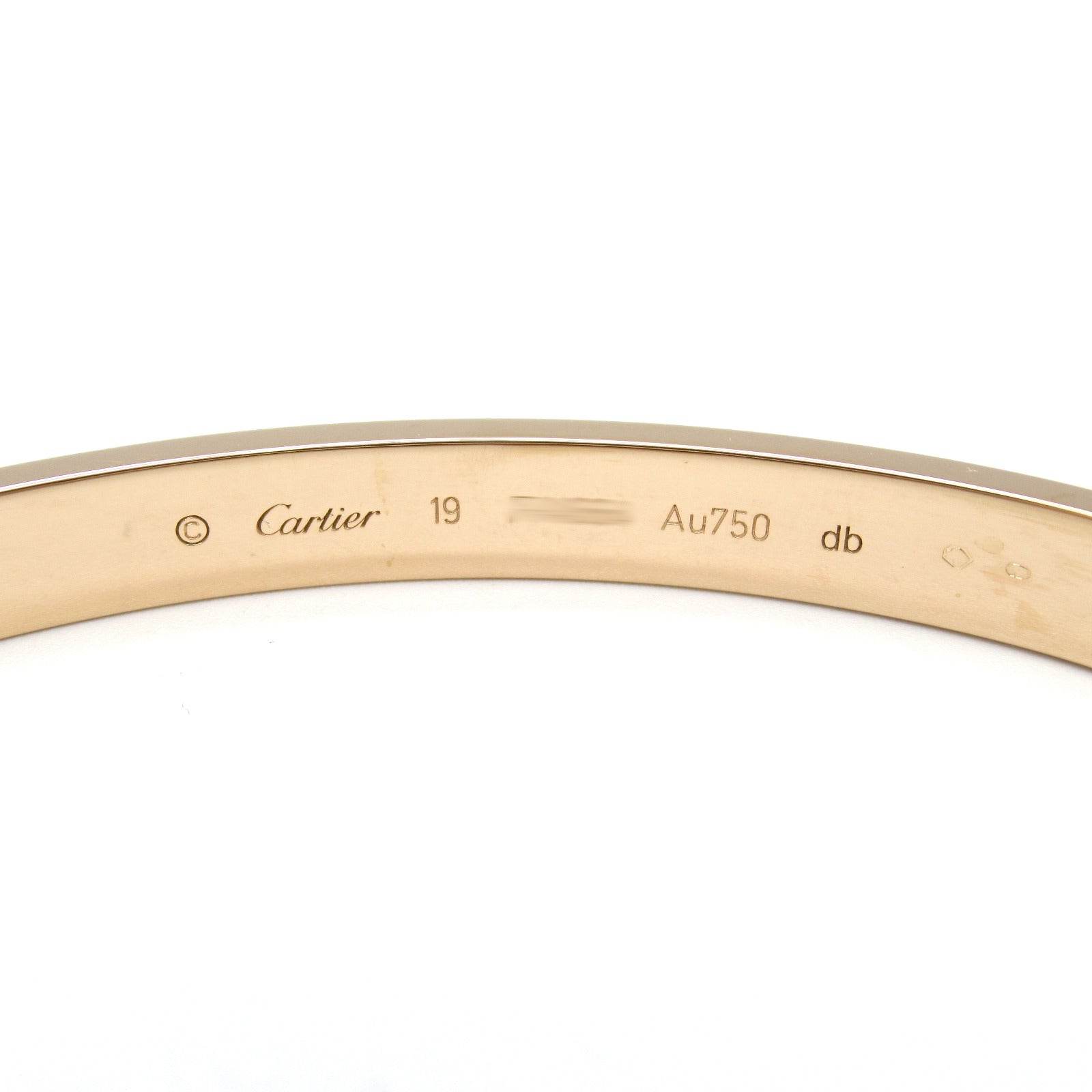 Cartier Love Bracelet K18 Pink Gold