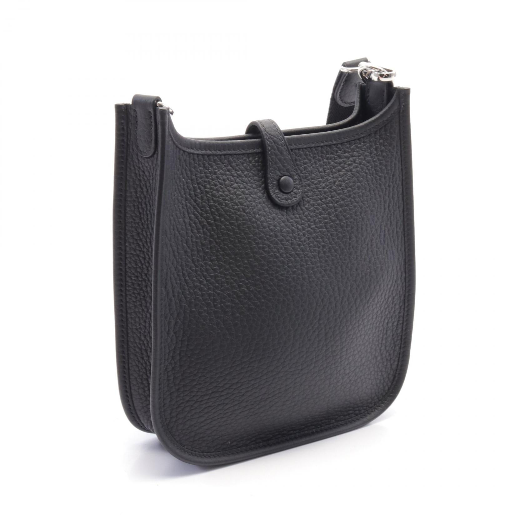 Hermes Evelyne TPM Shoulder Bag Black