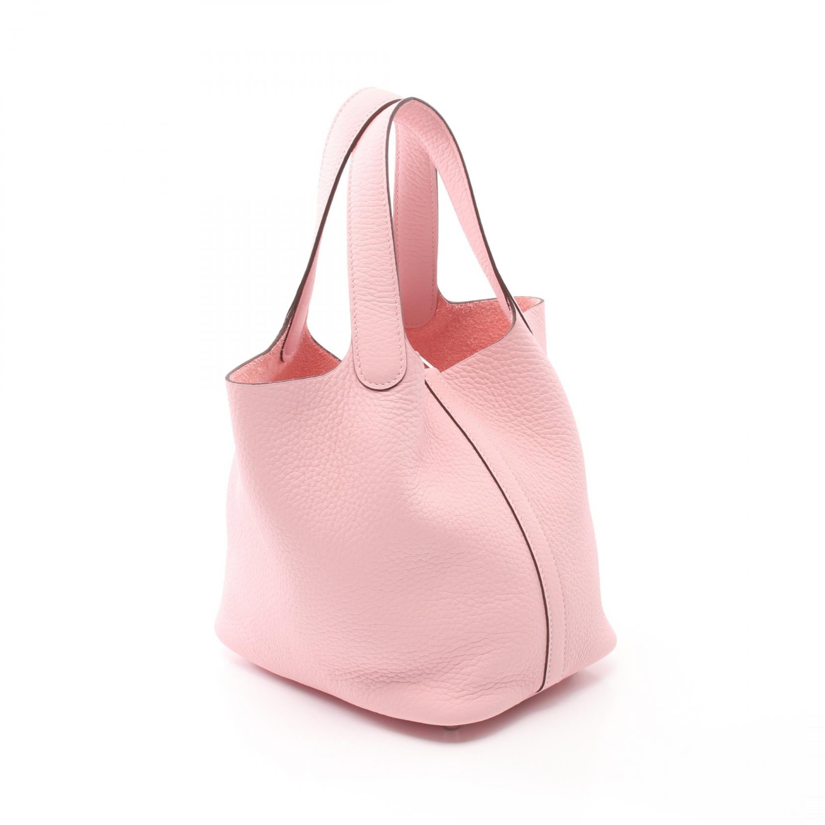 Hermes Picotin Lock PM Handbag Pink