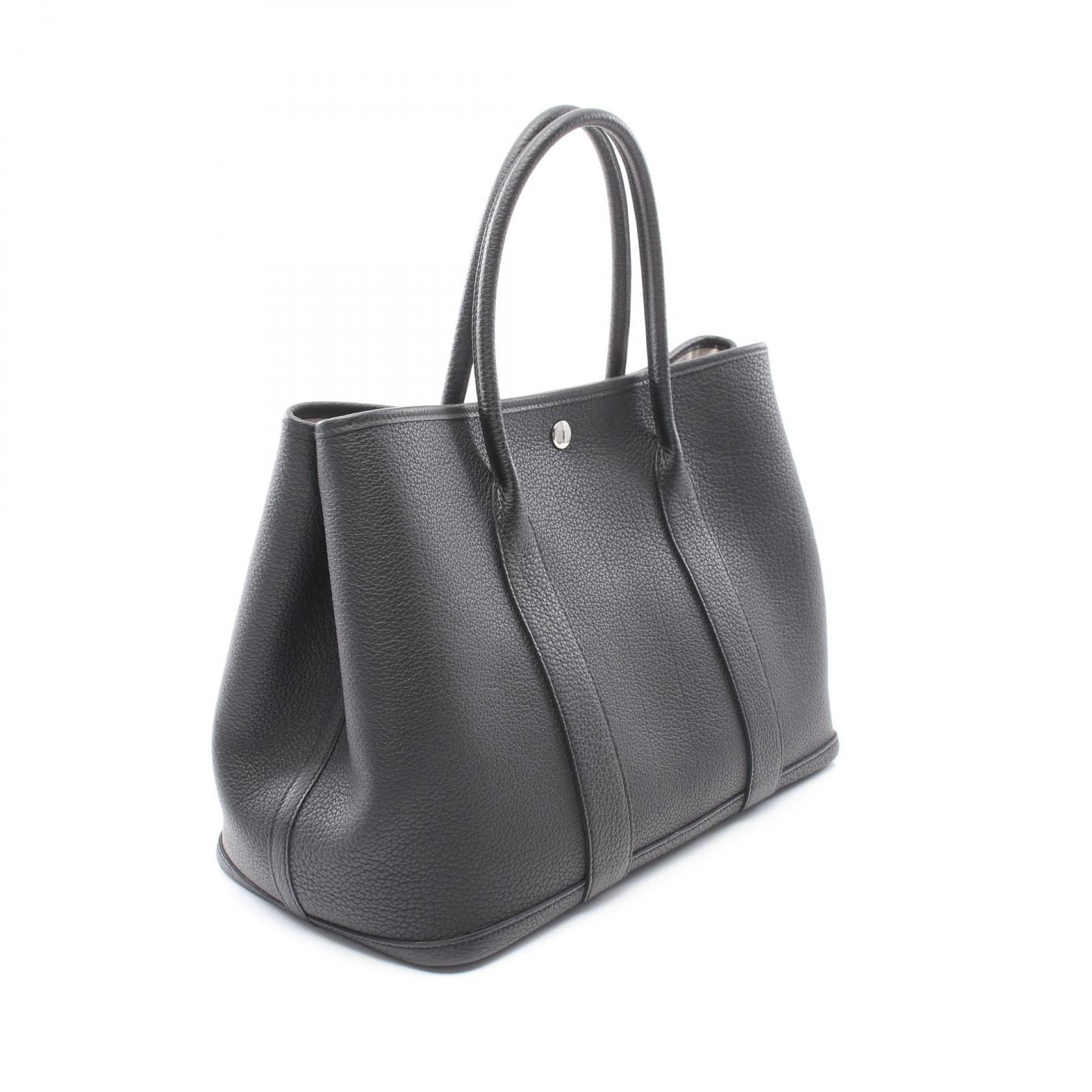 Hermes Garden Party PM Tote Bag Black