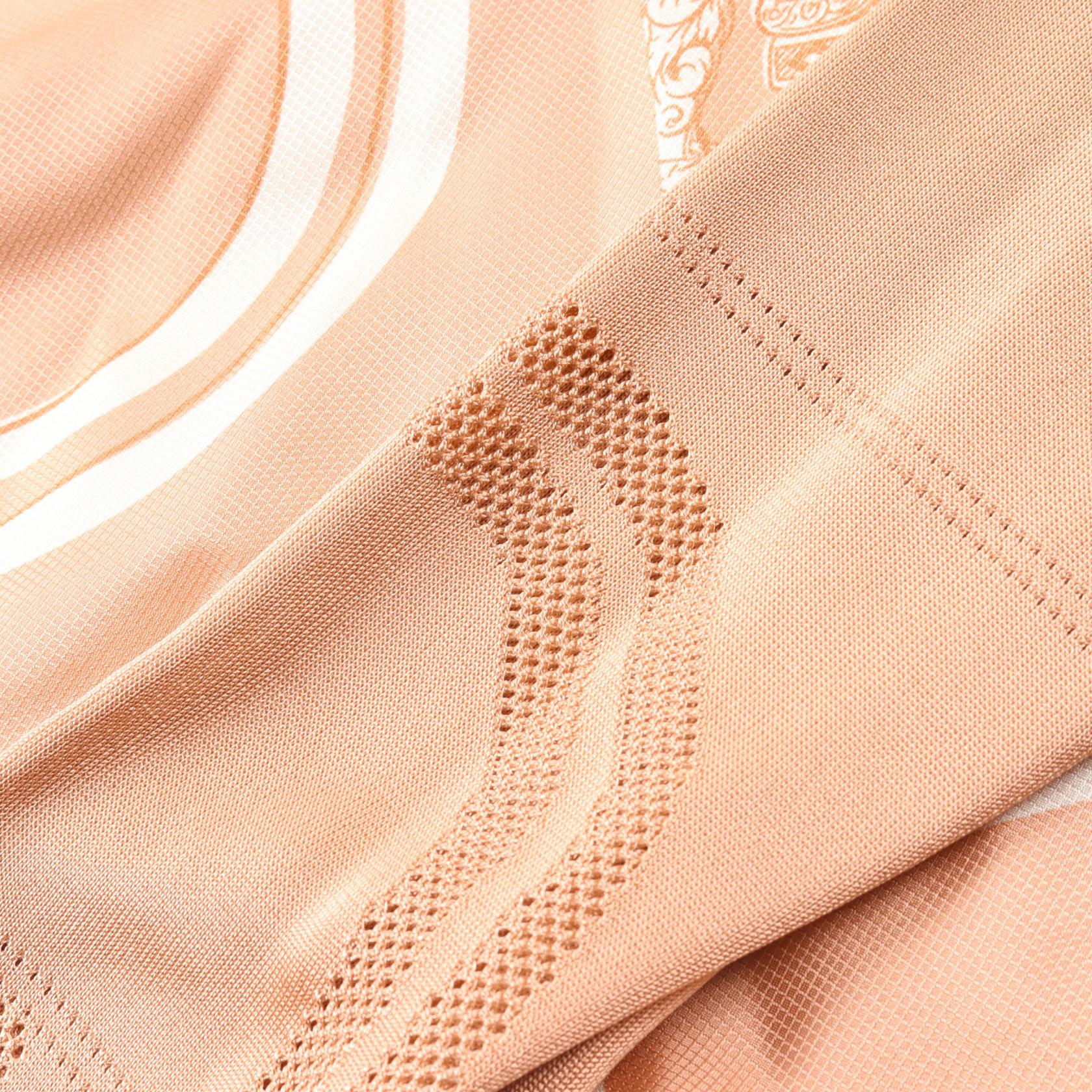 Hermes Silk Knit Top Brown/Ivory