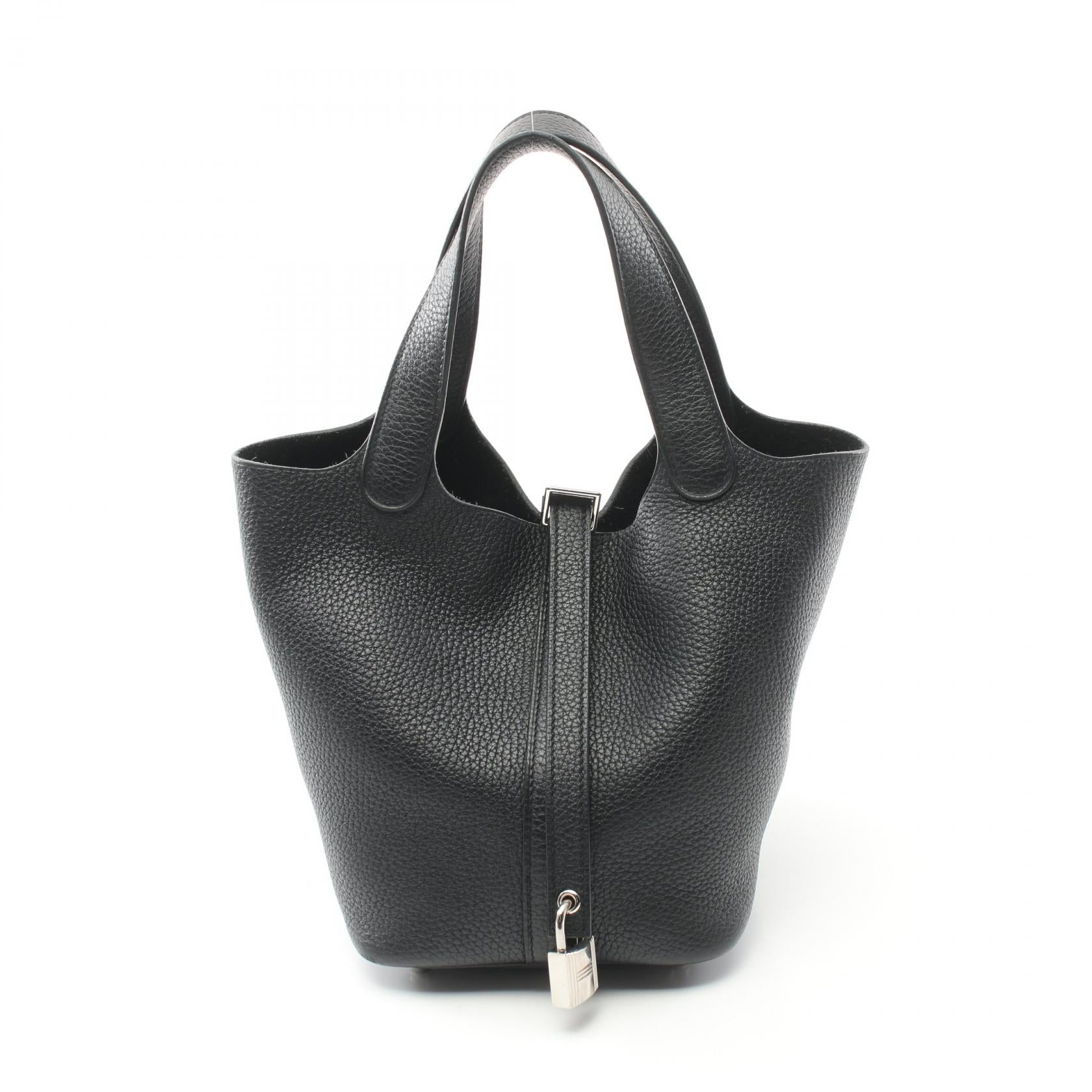 Hermes Picotin Lock PM Handbag Black