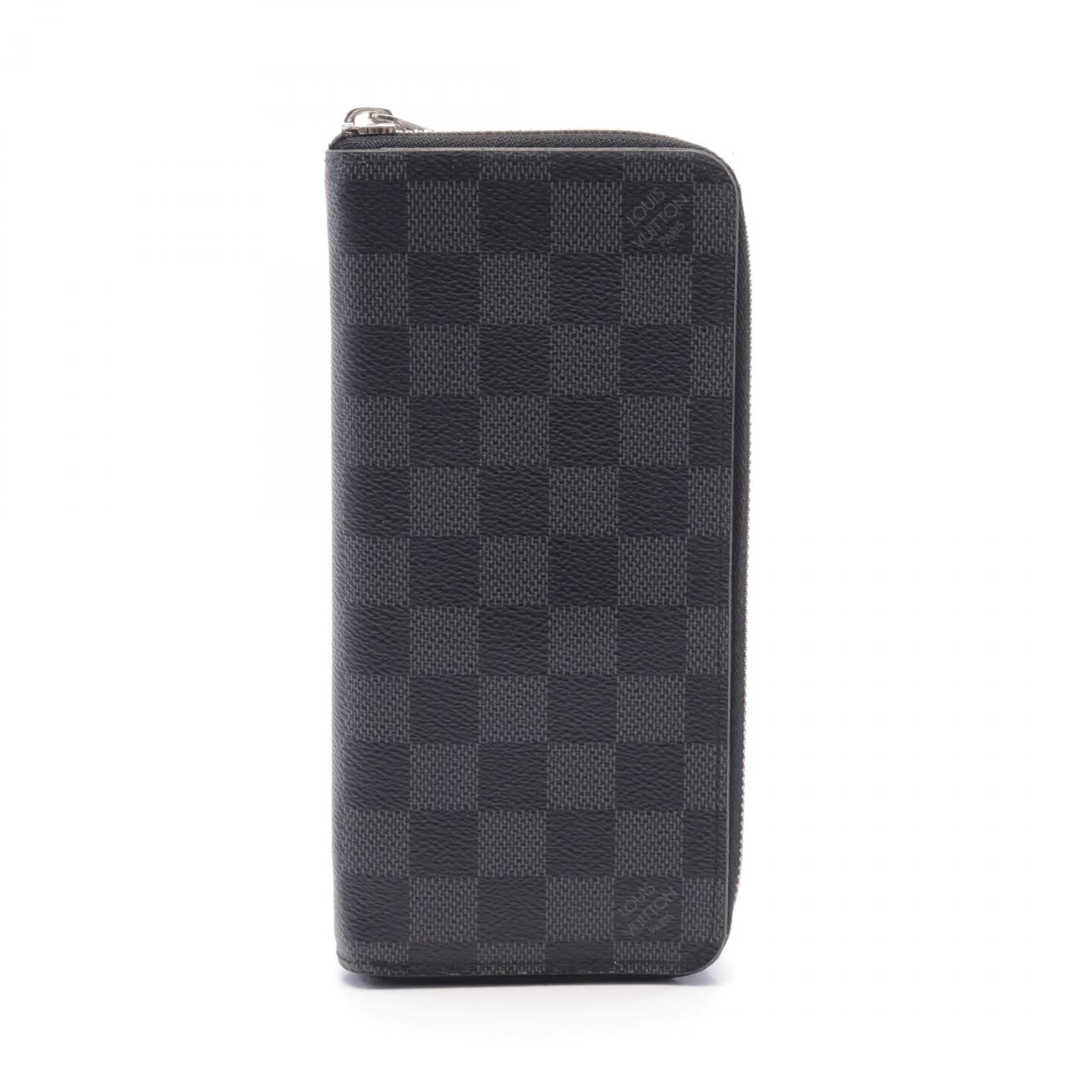 Louis Vuitton Zippy Wallet Damier Graphite N63095