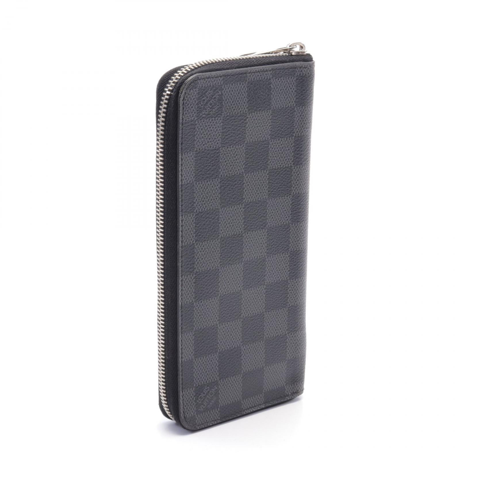 Louis Vuitton Zippy Wallet Damier Graphite N63095