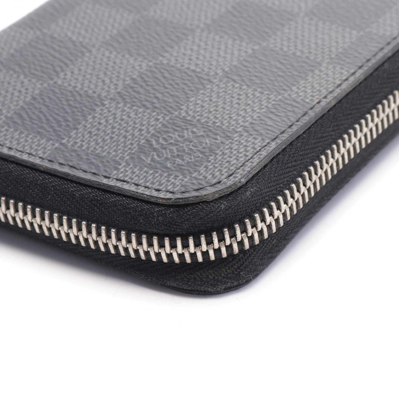 Louis Vuitton Zippy Wallet Damier Graphite N63095