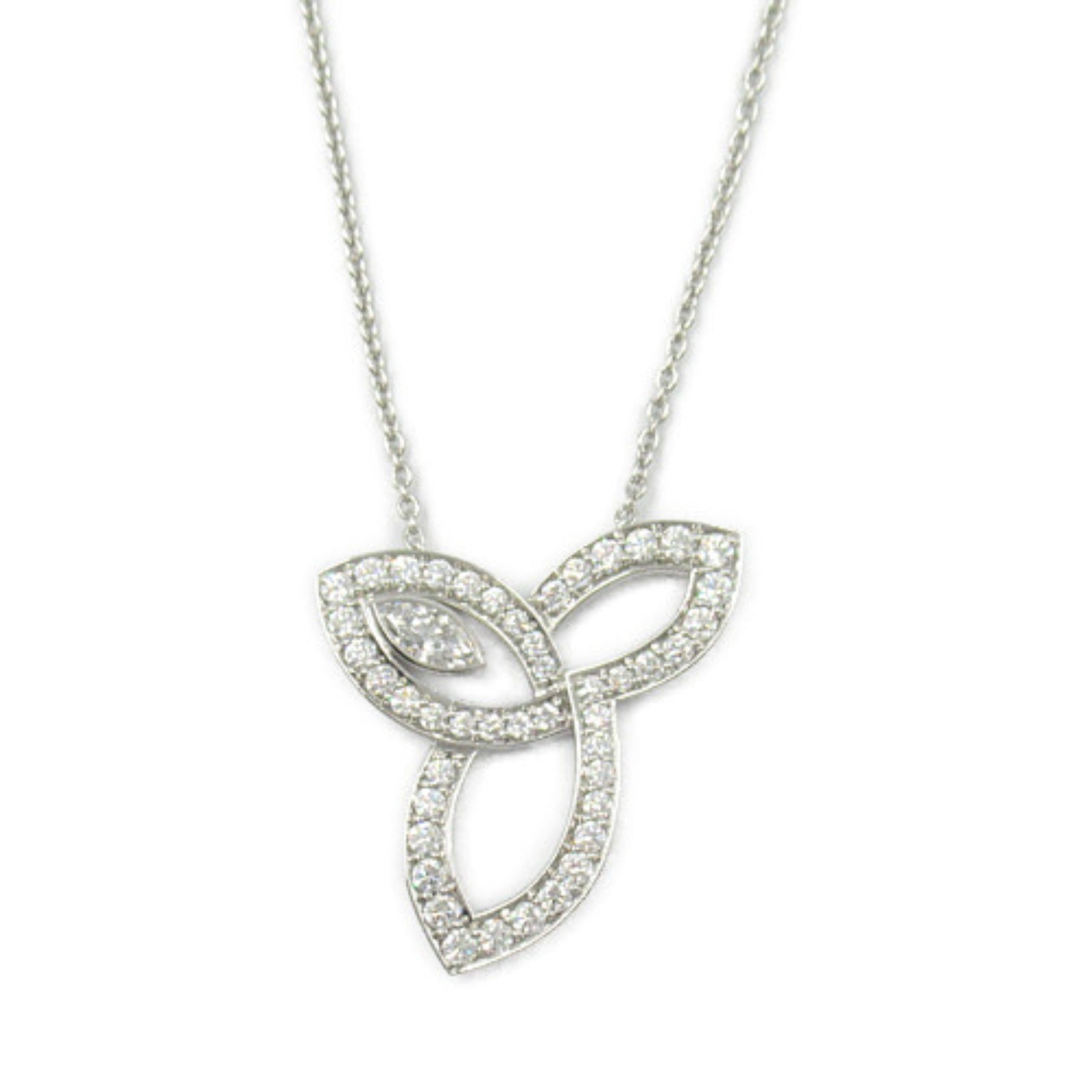 Harry Winston Platinum Diamond Pendant Necklace