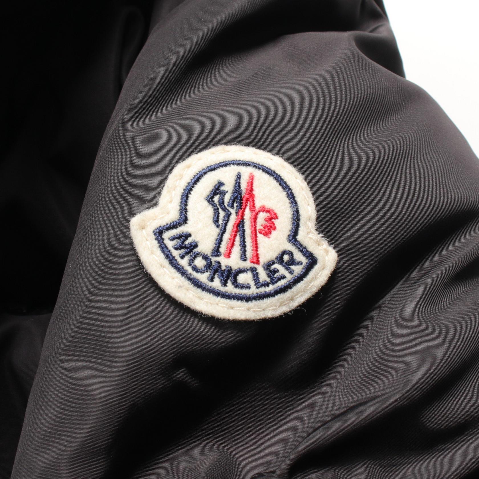 Moncler DERA Nylon Down Jacket Black