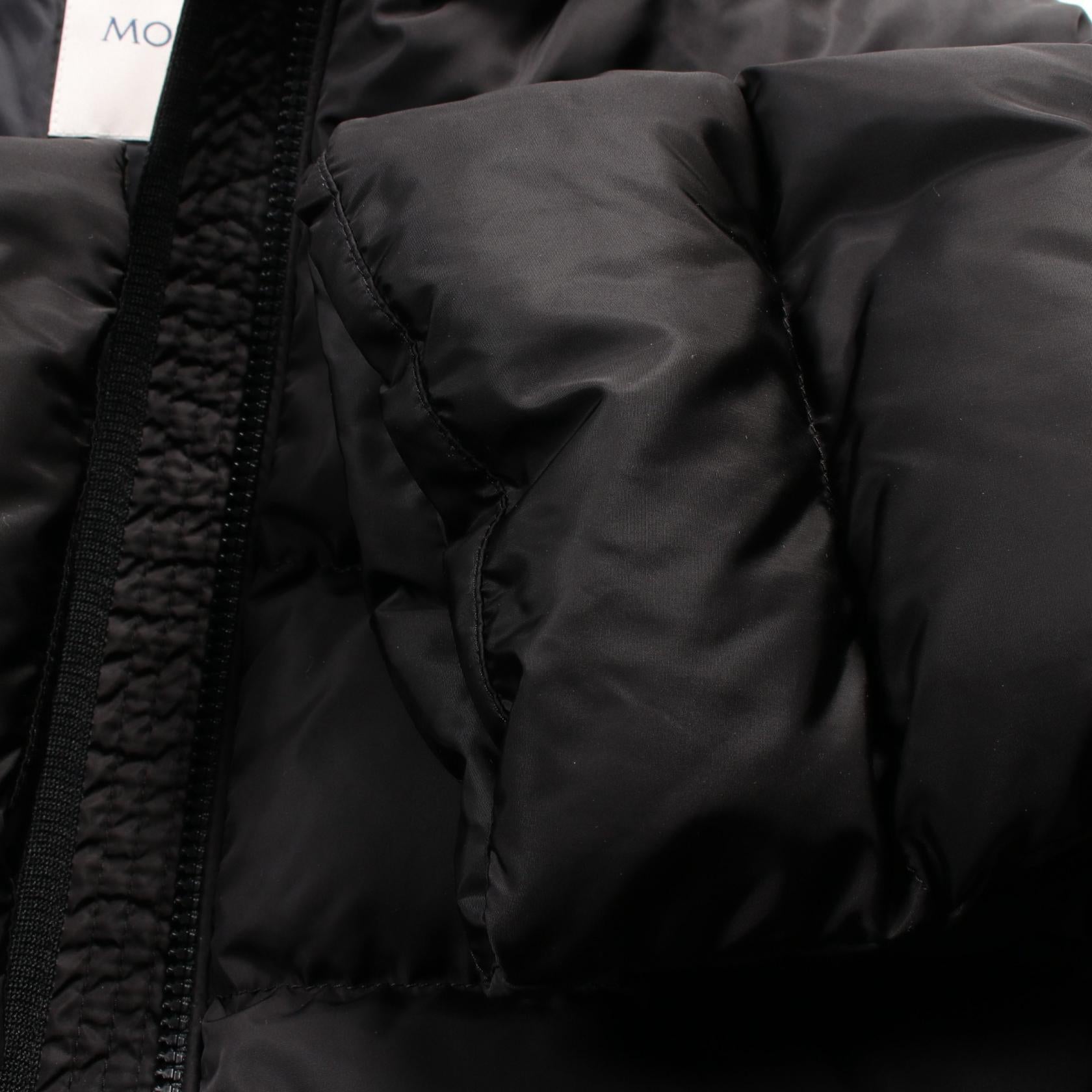 Moncler DERA Nylon Down Jacket Black