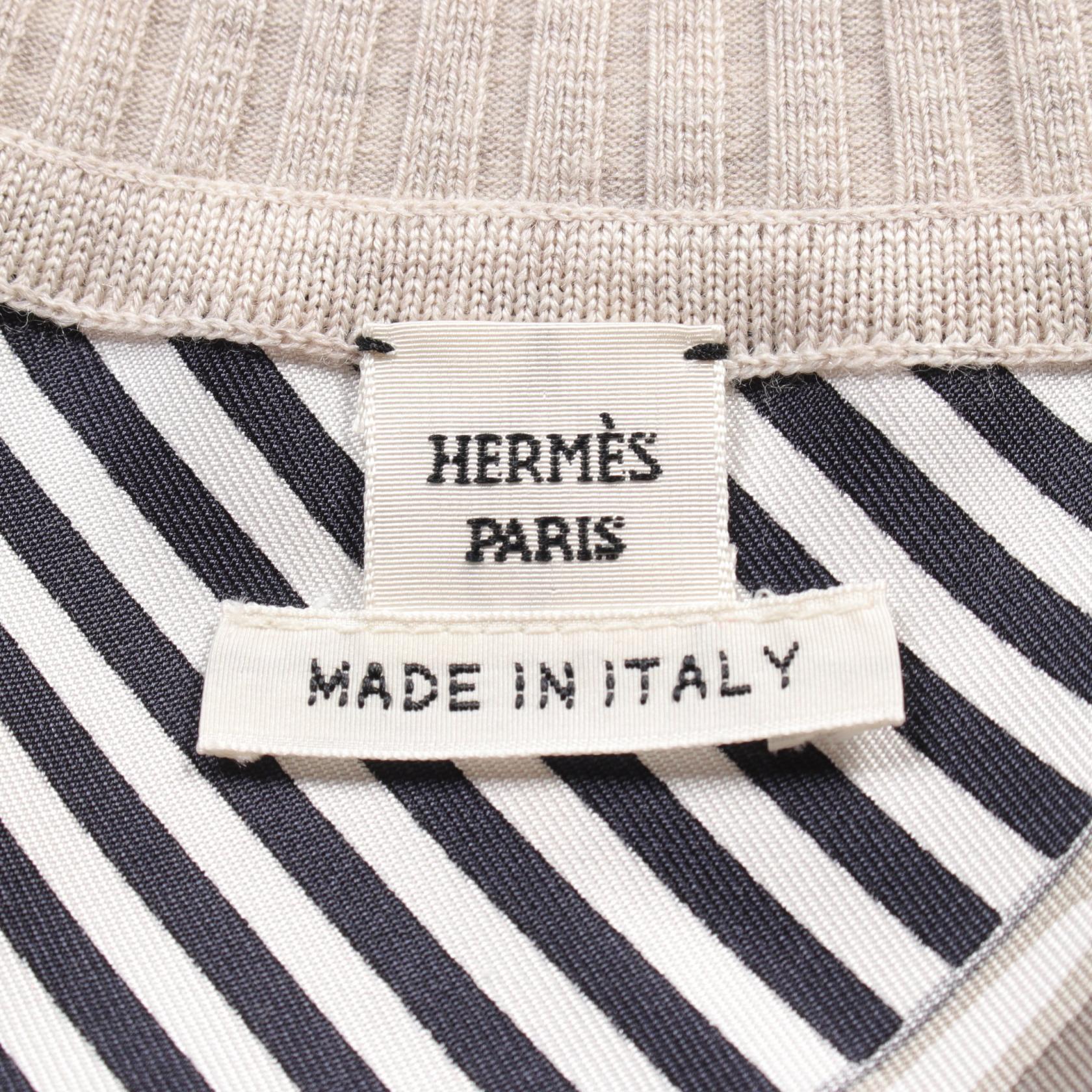 Hermes Silk Wool Cardigan 97-7755