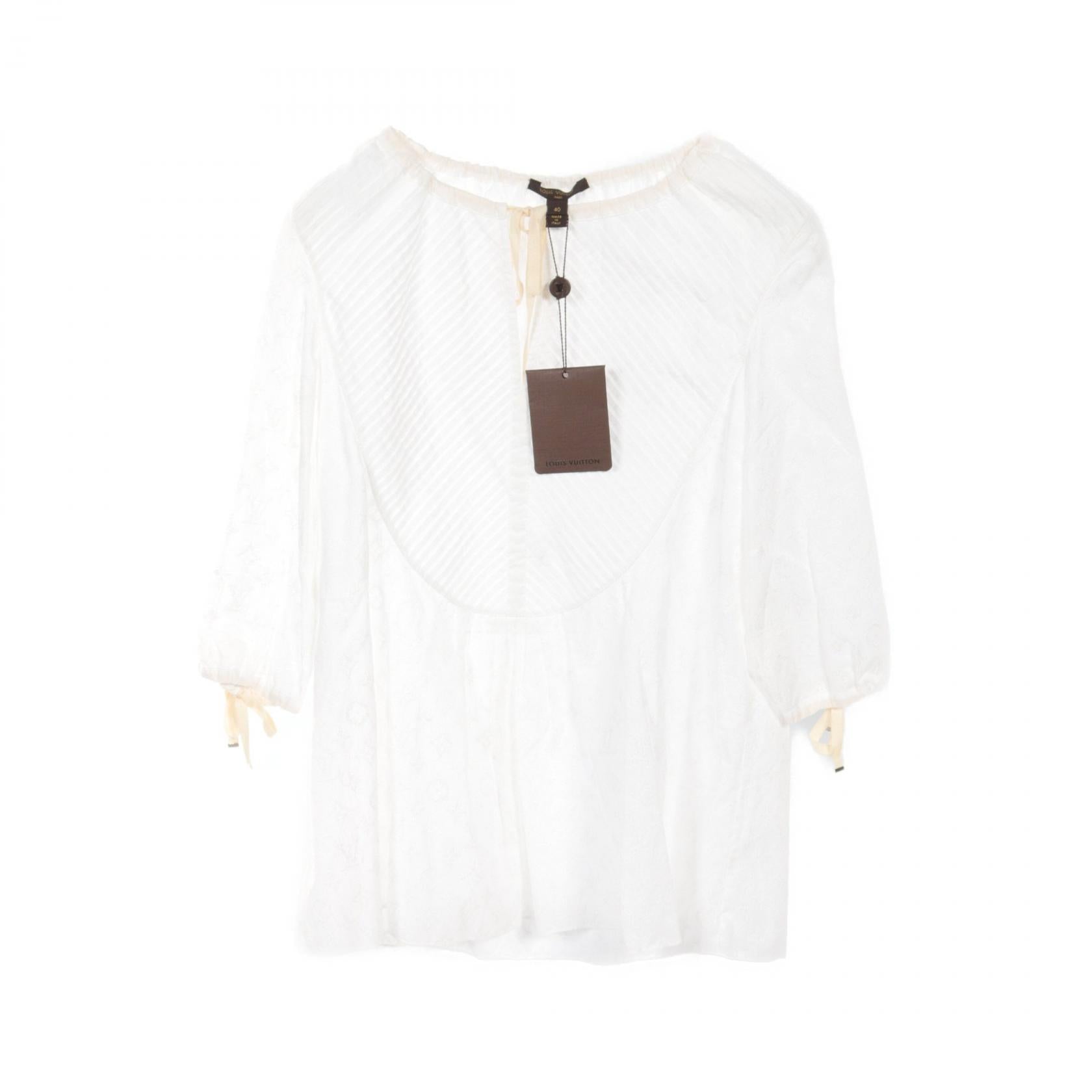 Louis Vuitton Monogram Cotton Blouse