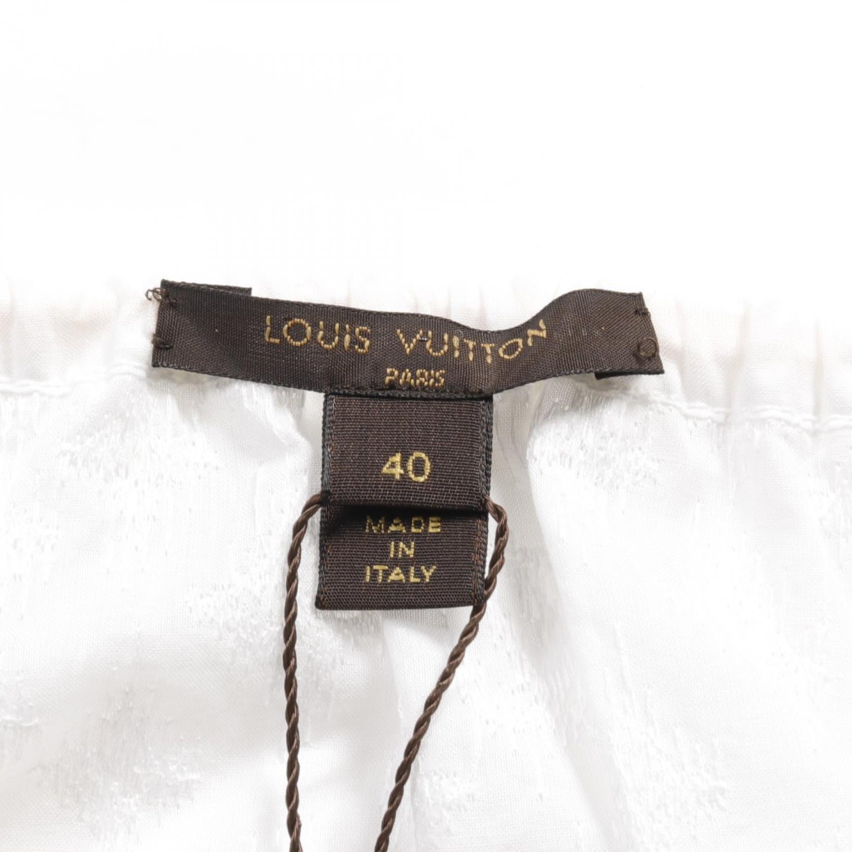 Louis Vuitton Monogram Cotton Blouse